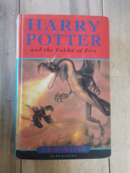Harry Potter and the Goblet of Fire by J.K. Rowling - First Edition Hardcover