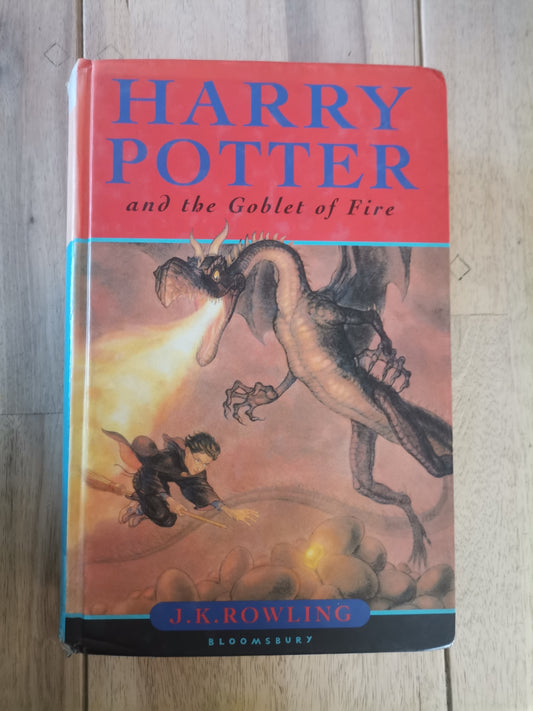 Harry Potter and the Goblet of Fire by J.K. Rowling - First Edition Hardcover