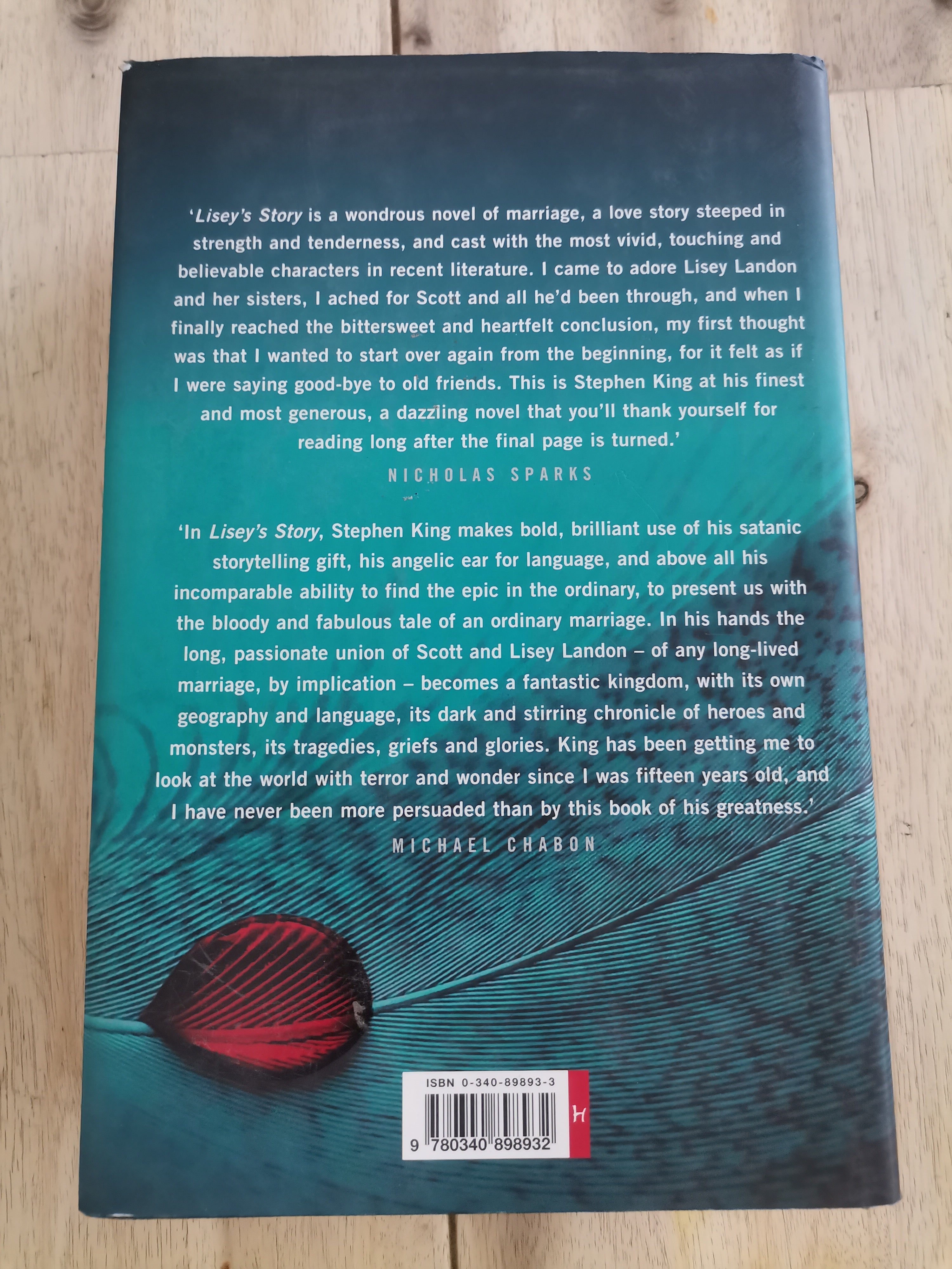 Lisey's Story by Stephen King