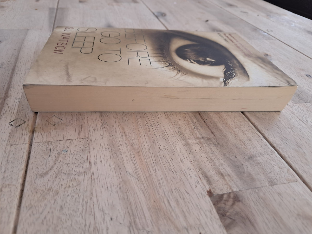 Before I Go to Sleep – S.J. Watson