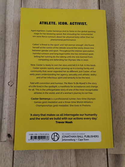 The Race to Be Myself by Caster Semenya