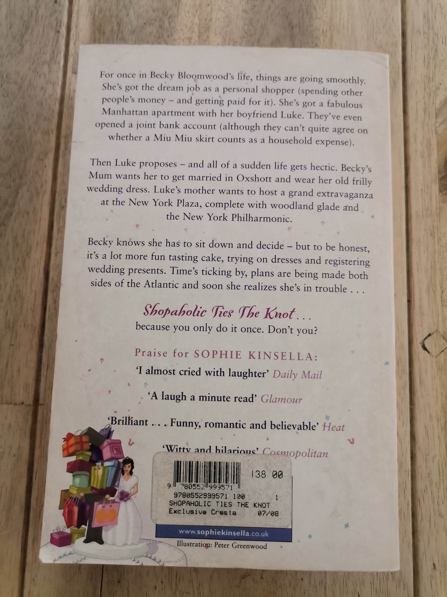 Shopaholic Ties The Knot by Sophie Kinsella
