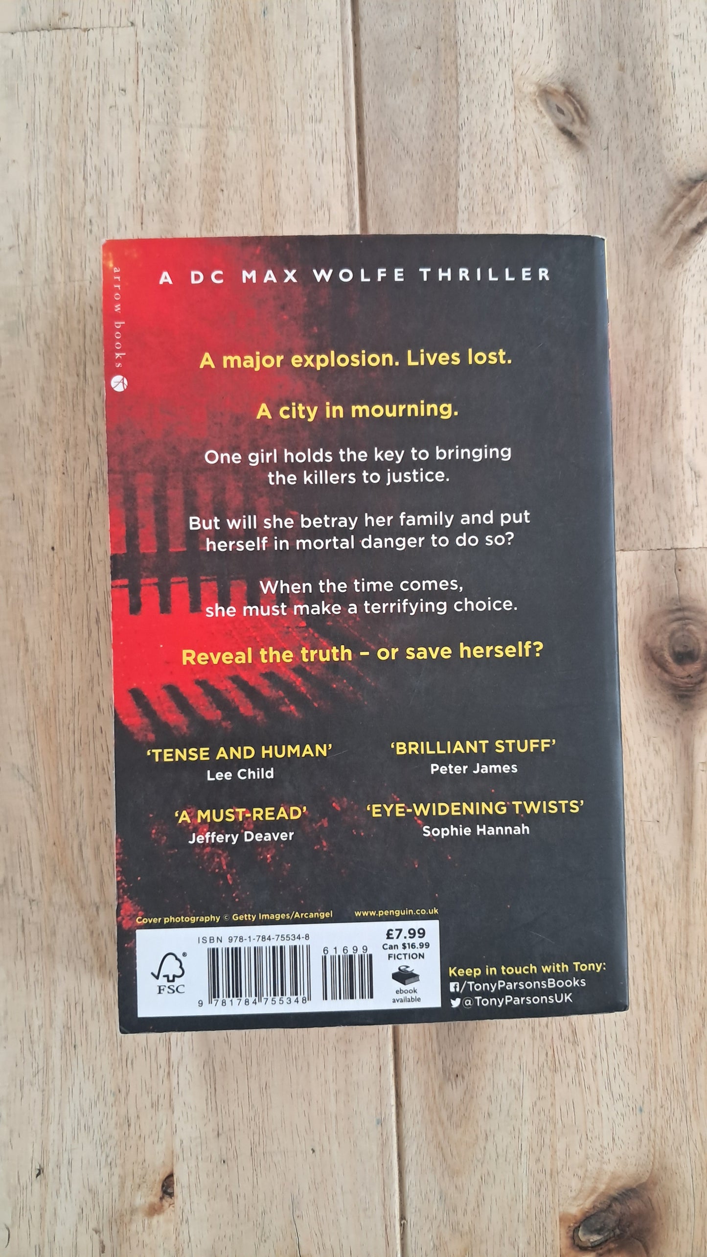 Girl on Fire – Tony Parsons