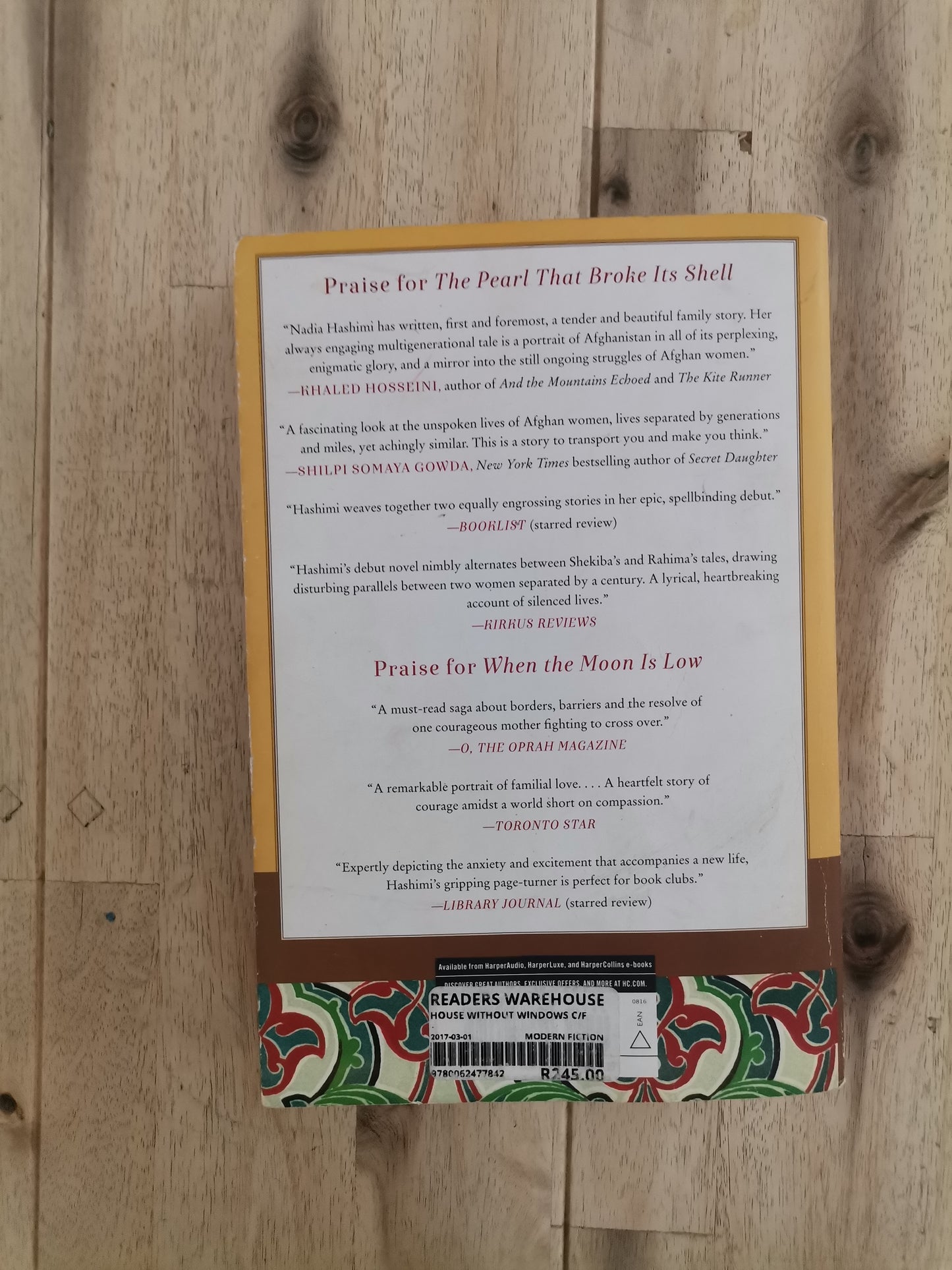 The House Without Windows – Nadia Hashimi