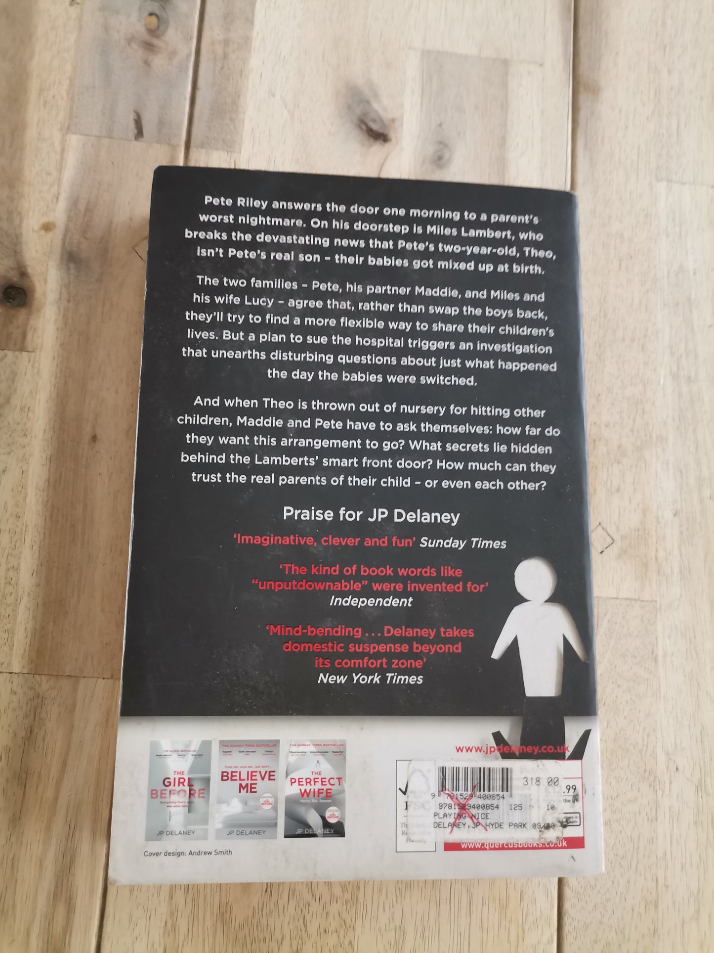Playing Nice by J.P. Delaney