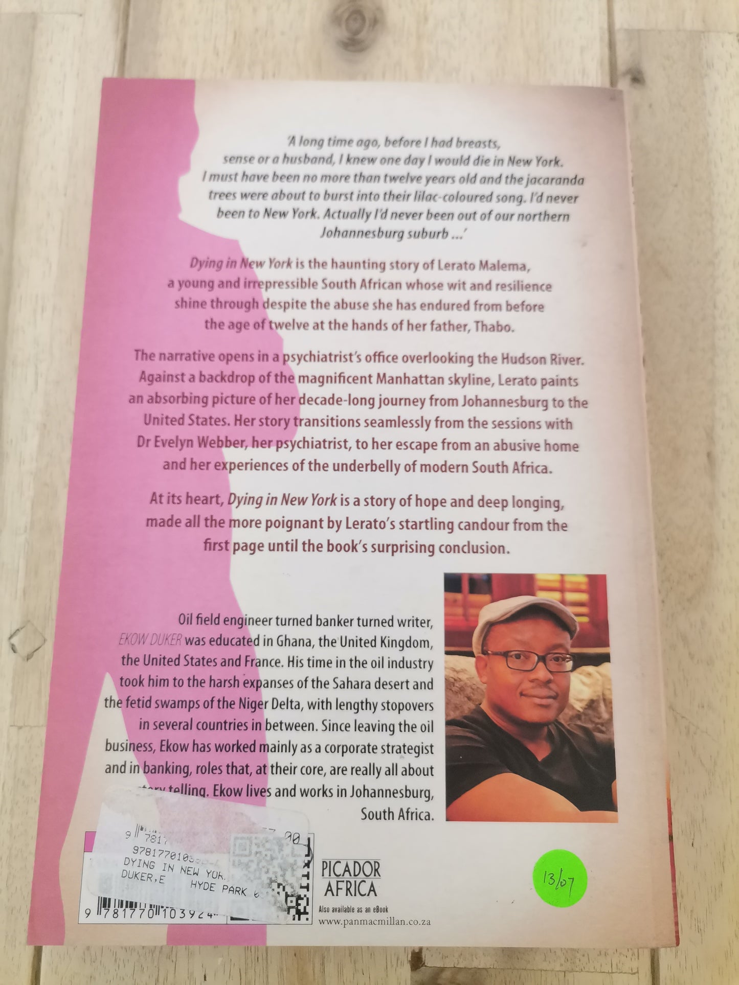 Dying In New York by Ekow Duker