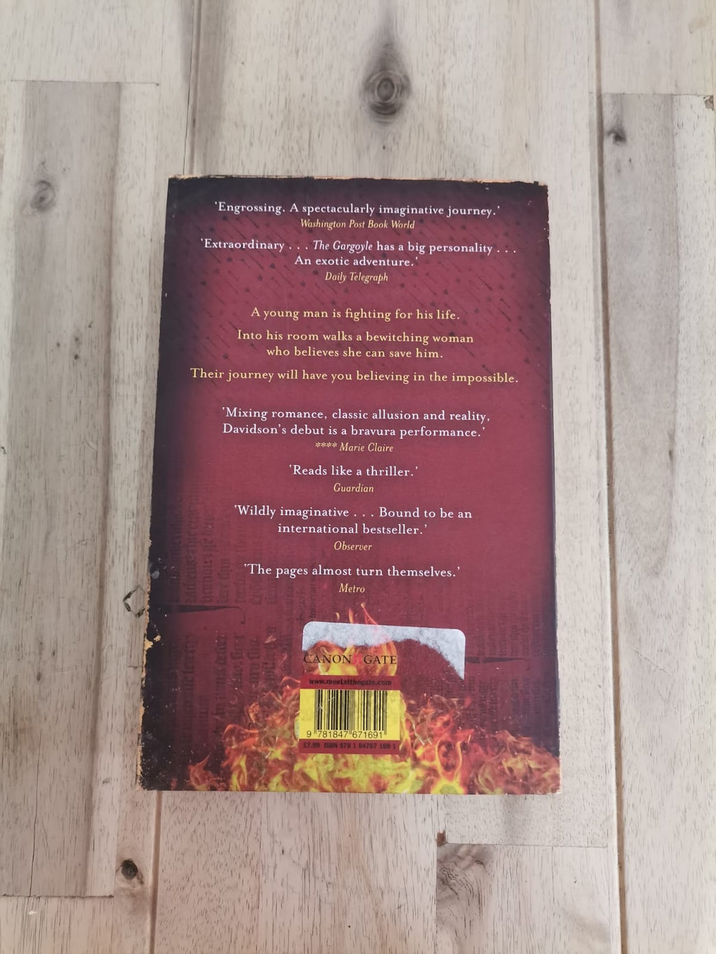 The Gargoyle – Andrew Davidson