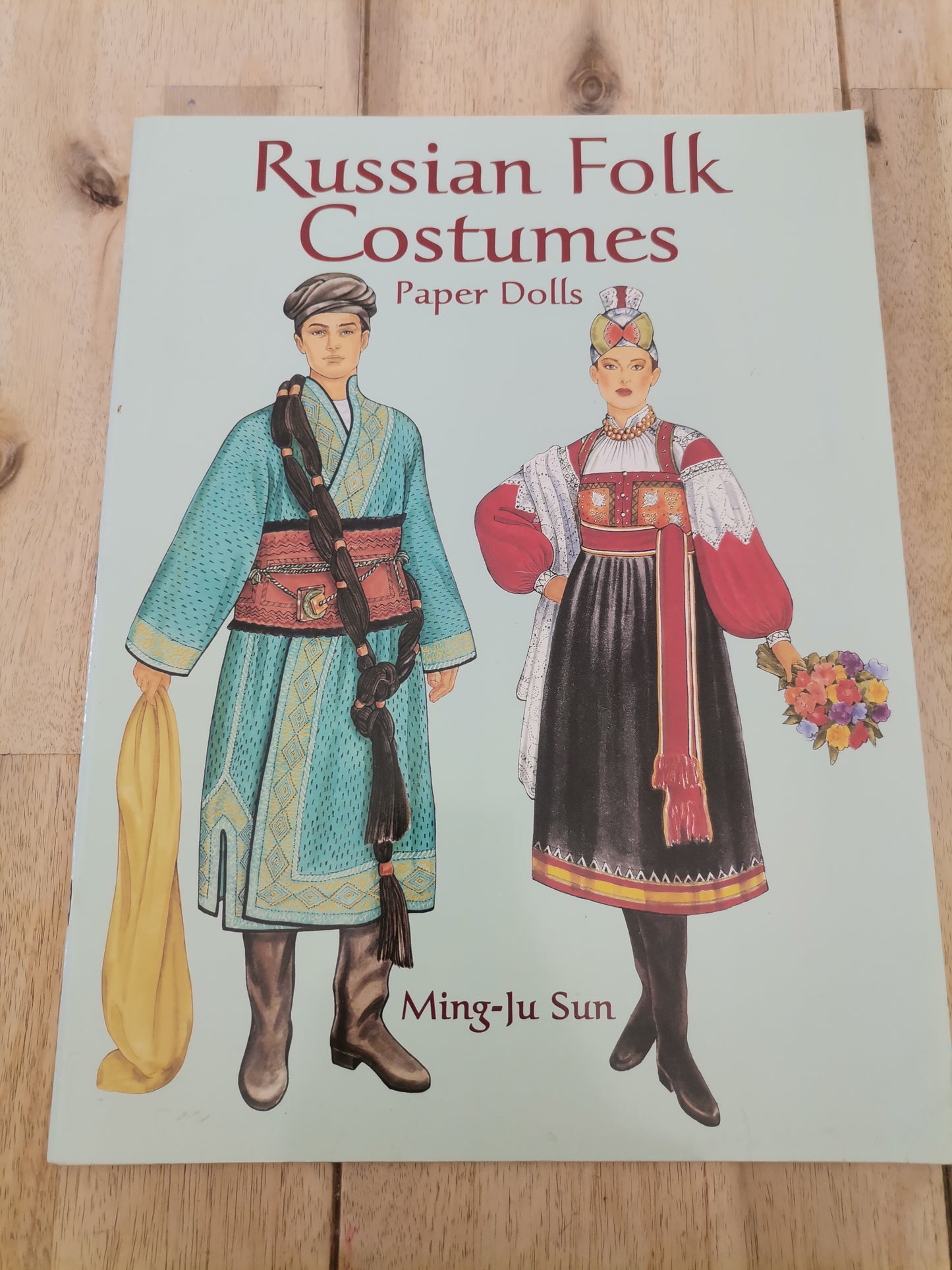Russian Folk Costumes Paper Dolls