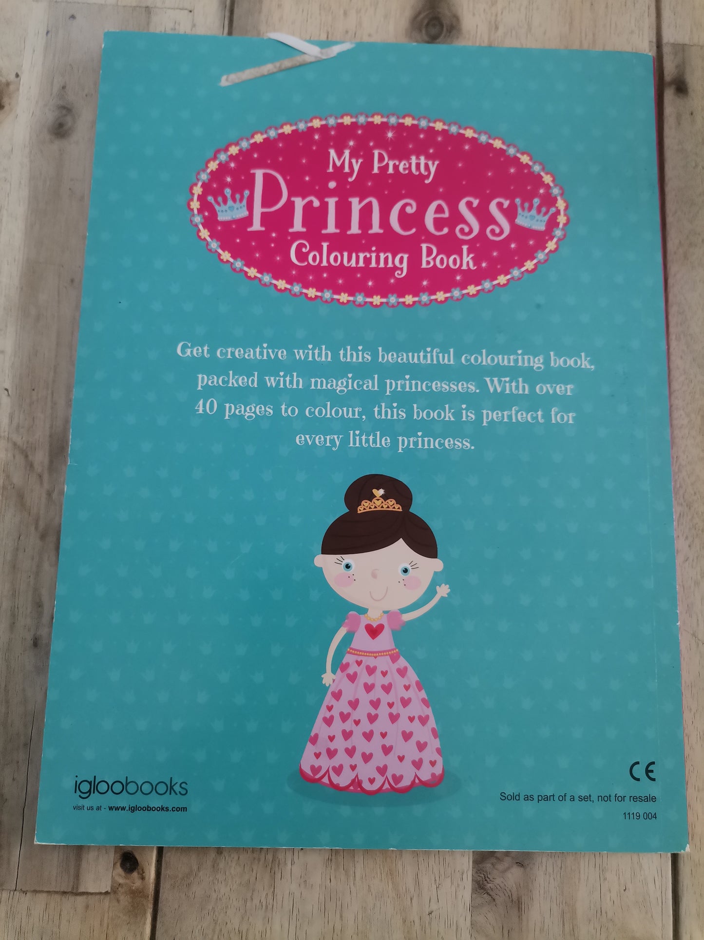 My Pretty Princess coloring book.