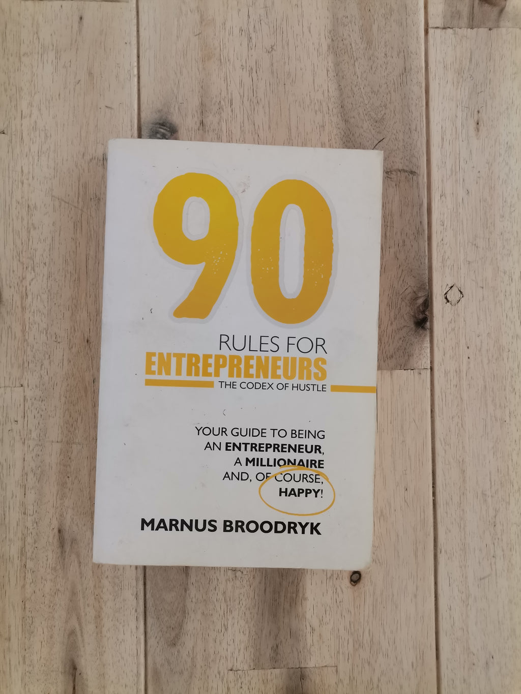 90 Rules for Entrepreneurs – Marnus Broodryk
