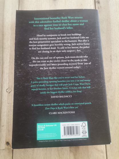 Zero Days – Ruth Ware