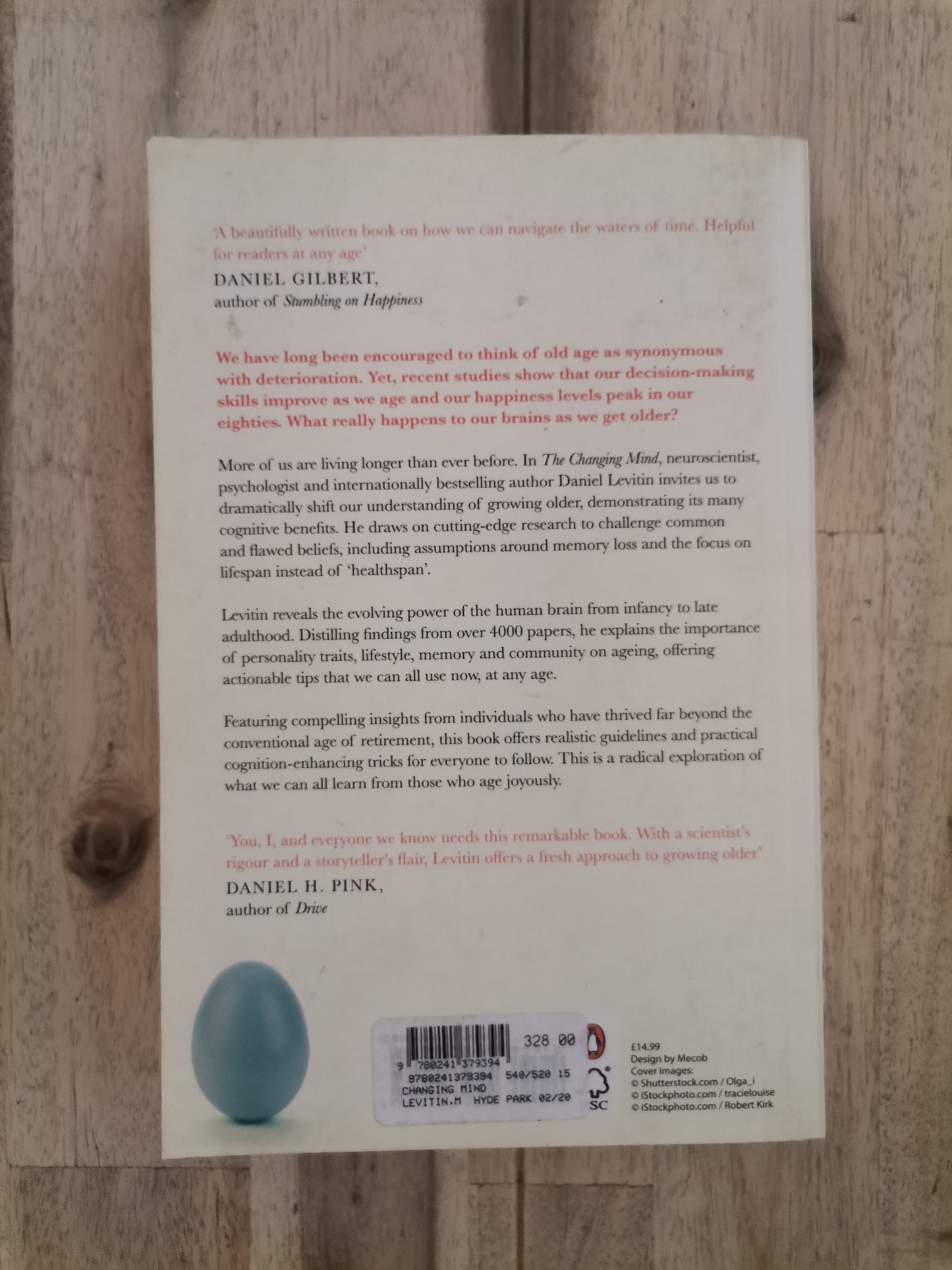The Changing Mind – Daniel Levitin