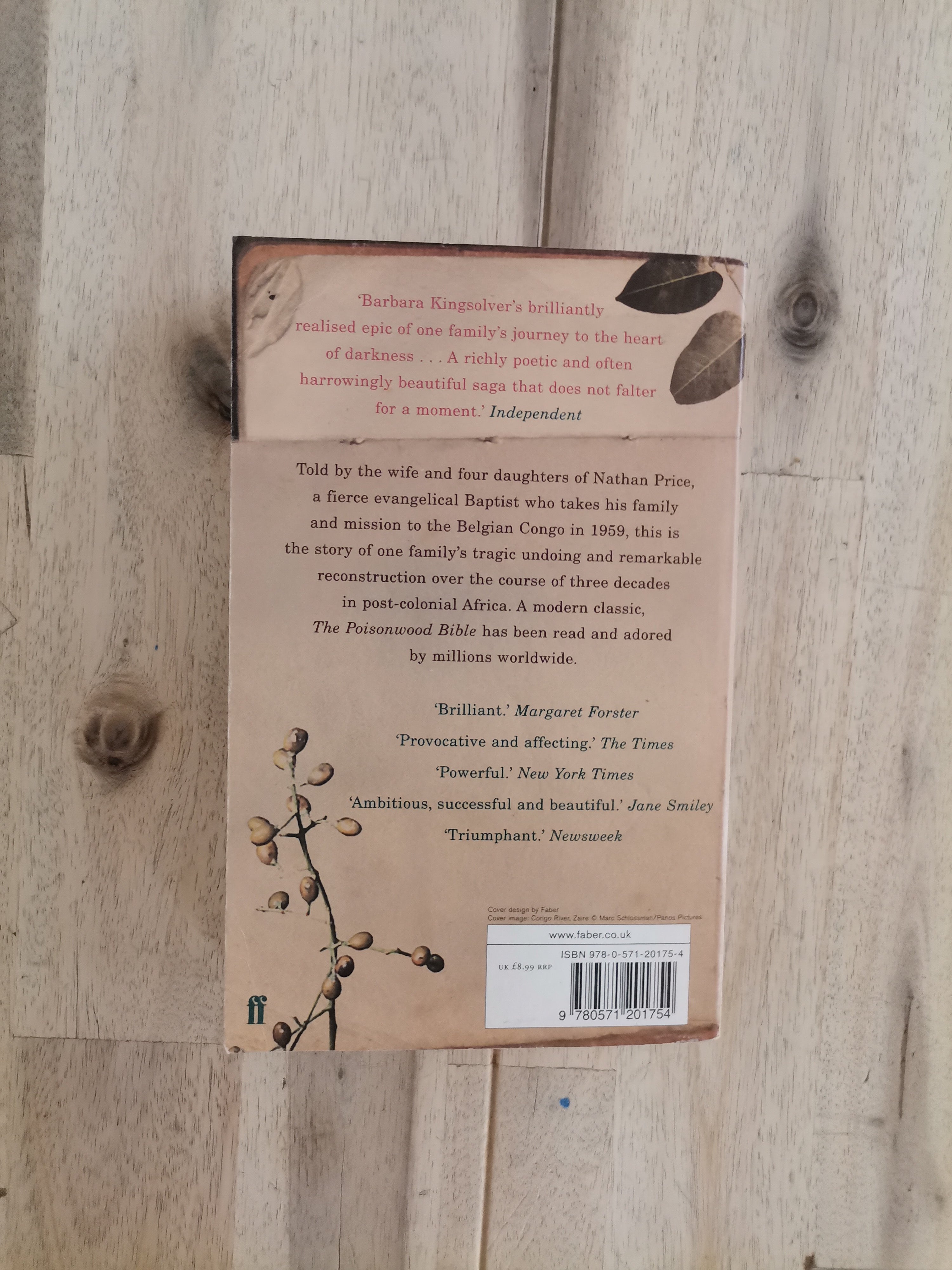 The Poisonwood Bible – Barbara Kingsolver