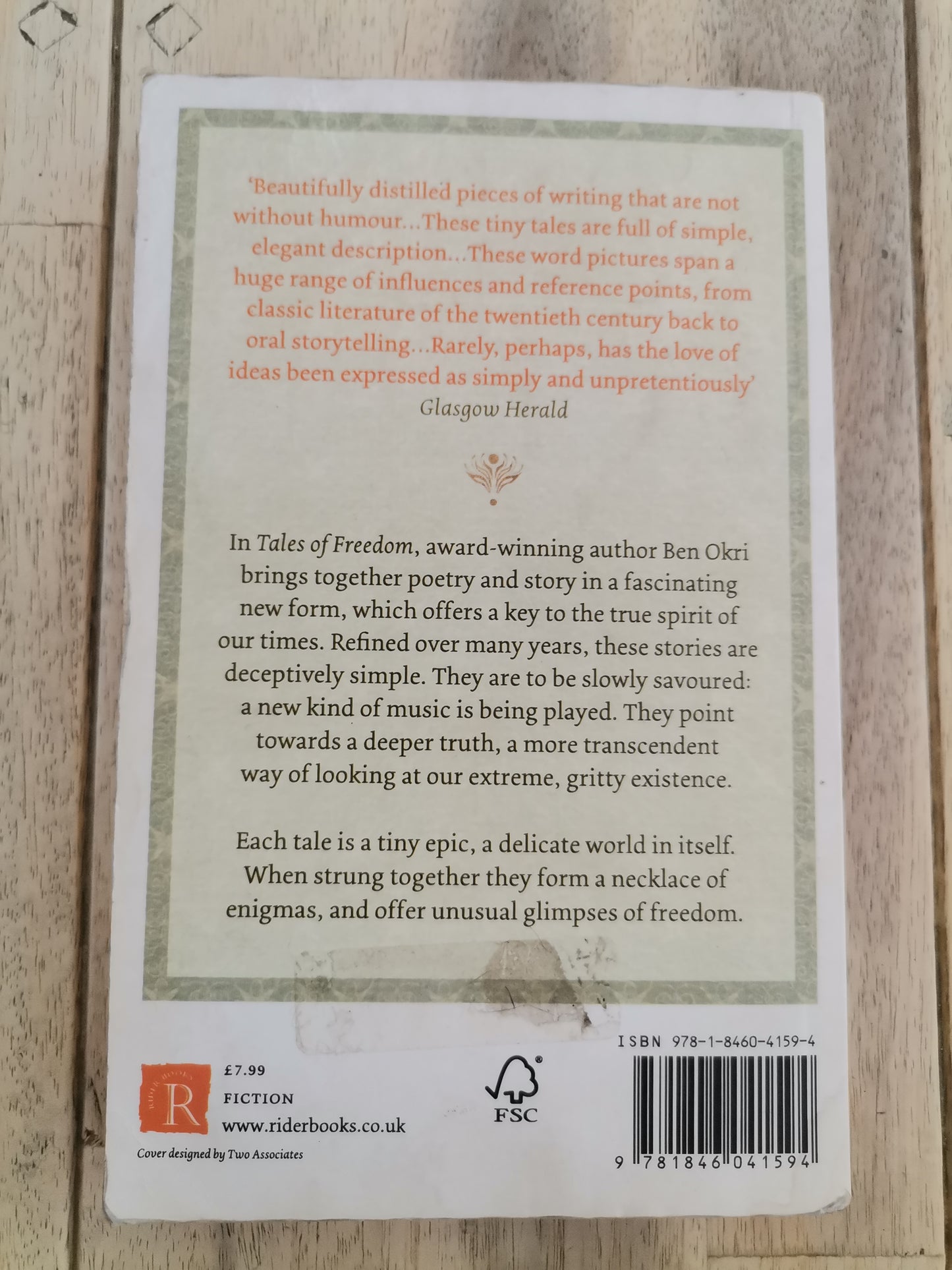Tales of Freedom by Ben Okri