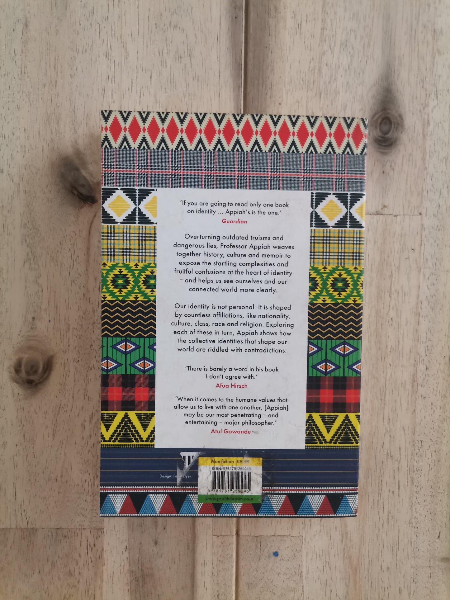 The Lies That Bind: Rethinking Identity – Kwame Anthony Appiah