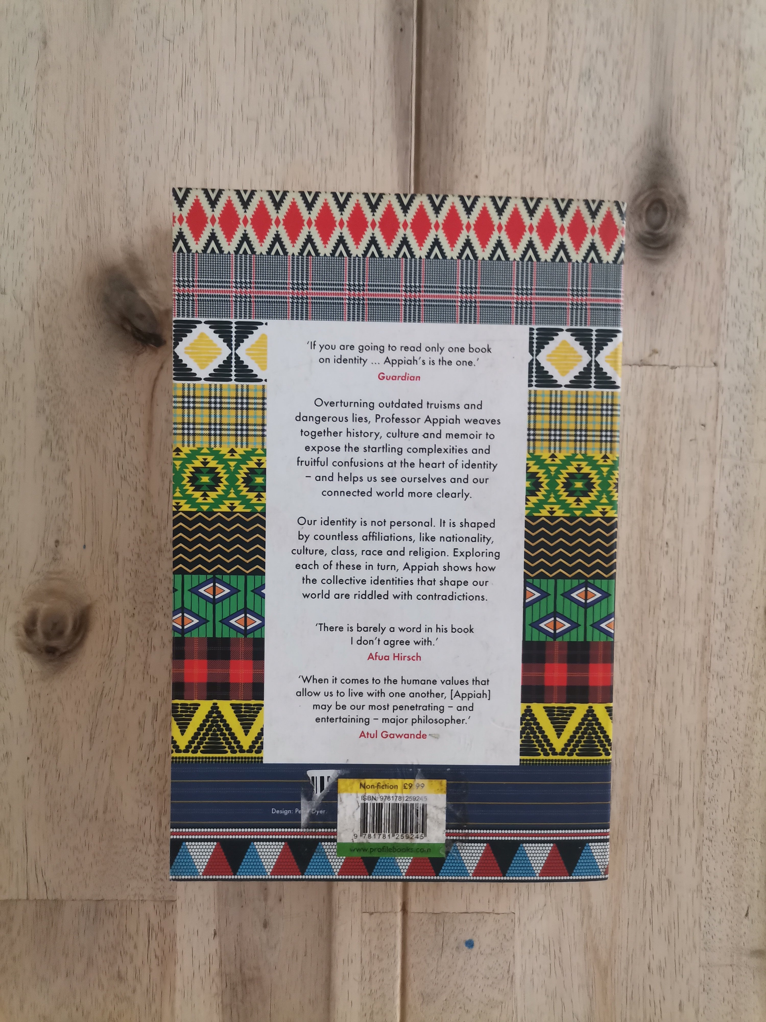 The Lies That Bind: Rethinking Identity – Kwame Anthony Appiah