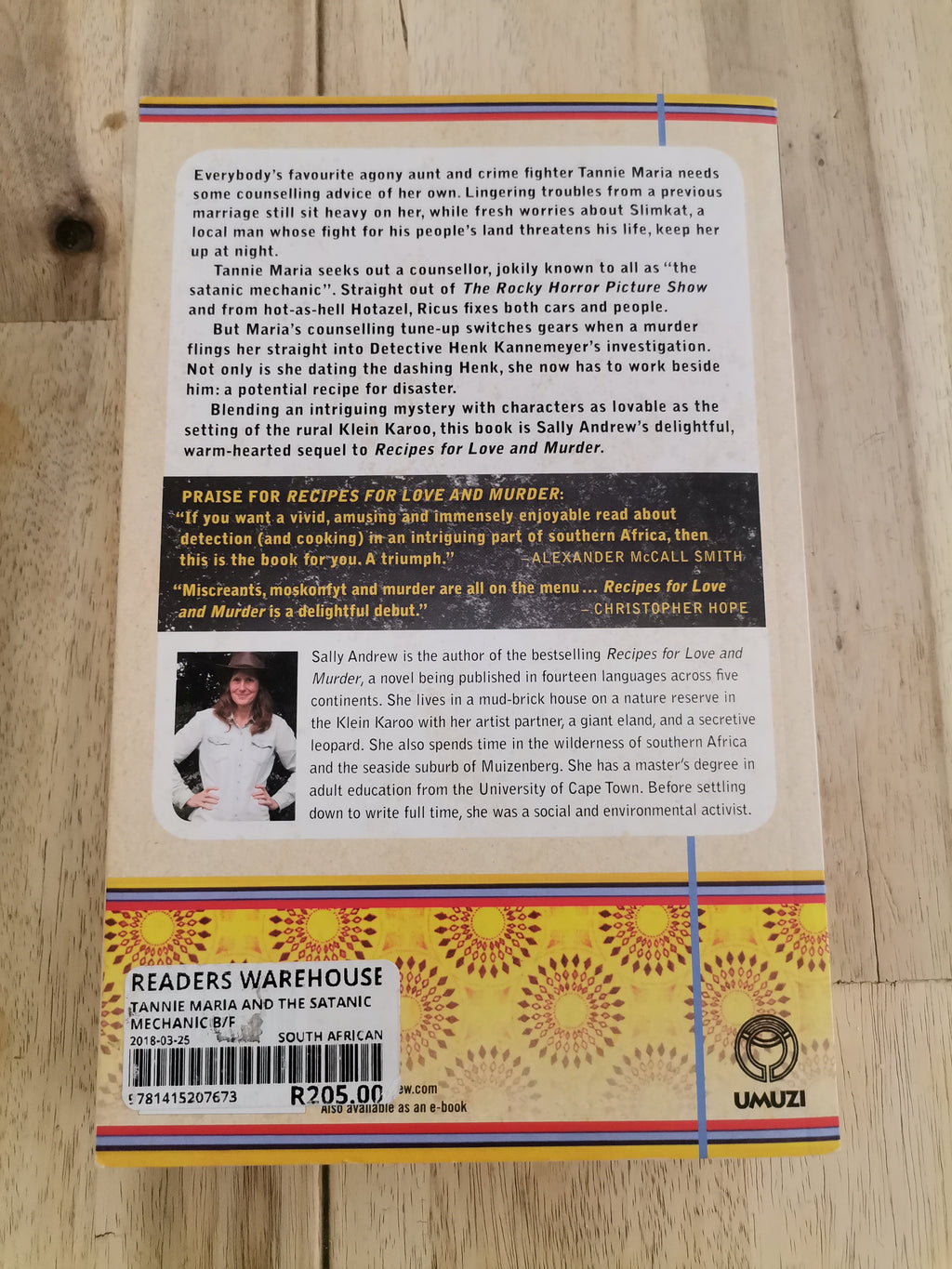 Tannie Maria and the Satanic Mechanic by Sally Andrew
