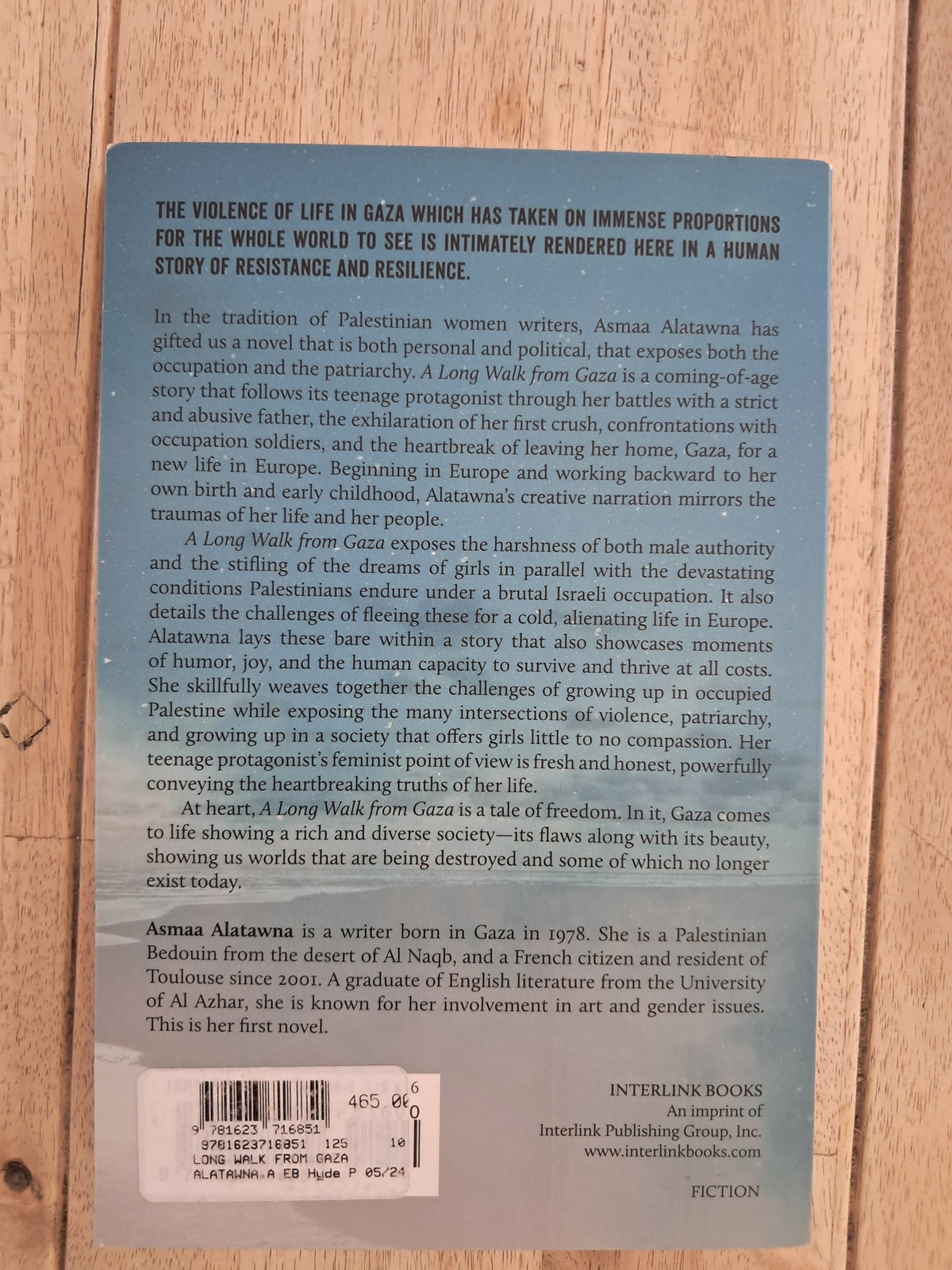 A Long Walk from Gaza – Asmaa Alatawna