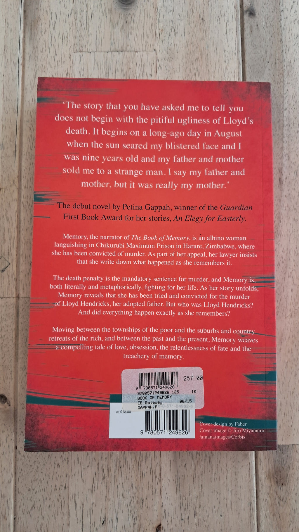The Book of Memory – Petina Gappah