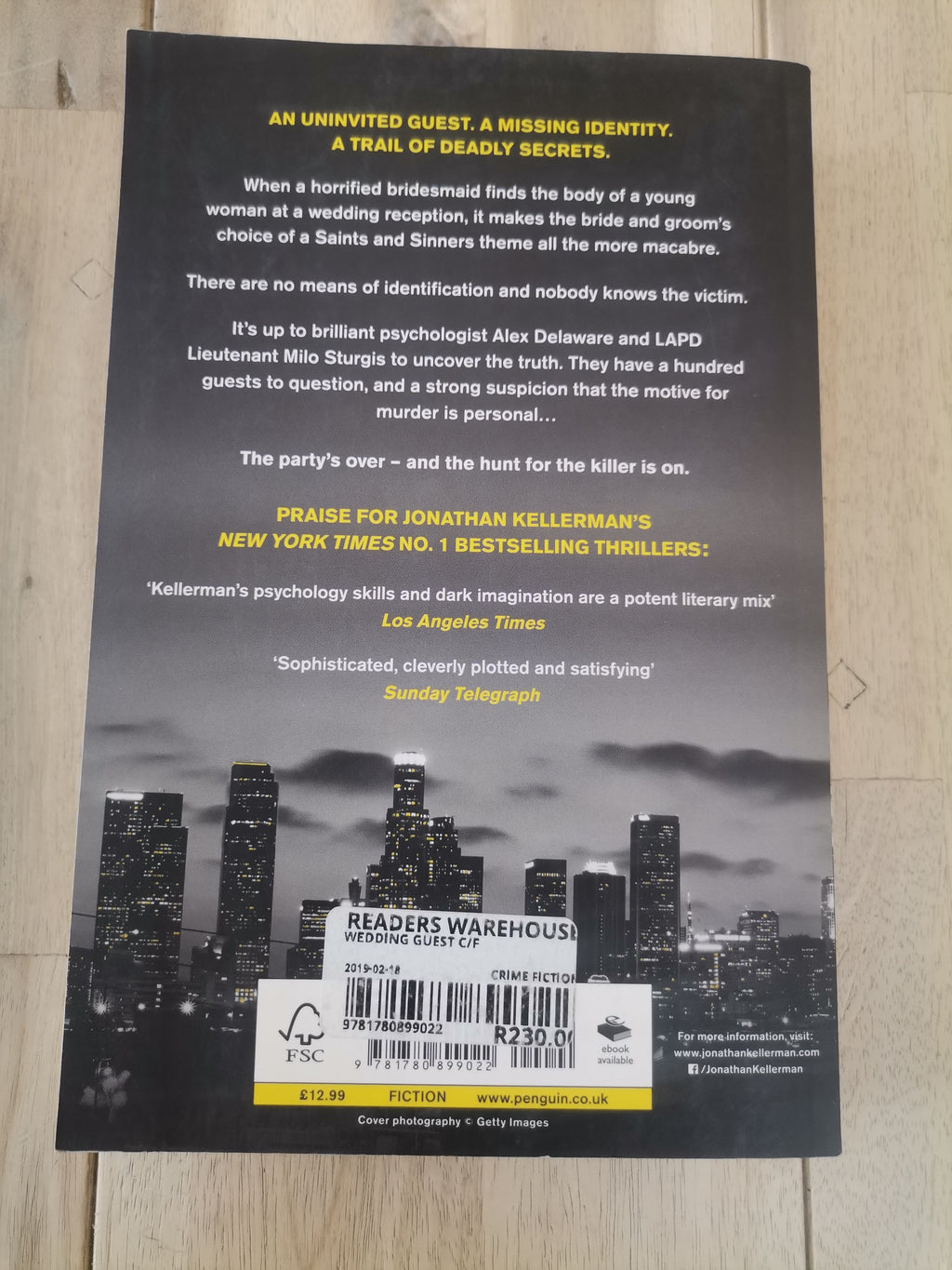 The Wedding Guest by Jonathan Kellerman