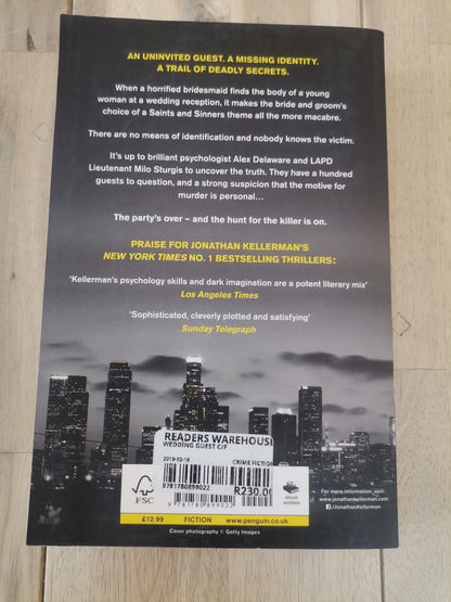 The Wedding Guest by Jonathan Kellerman