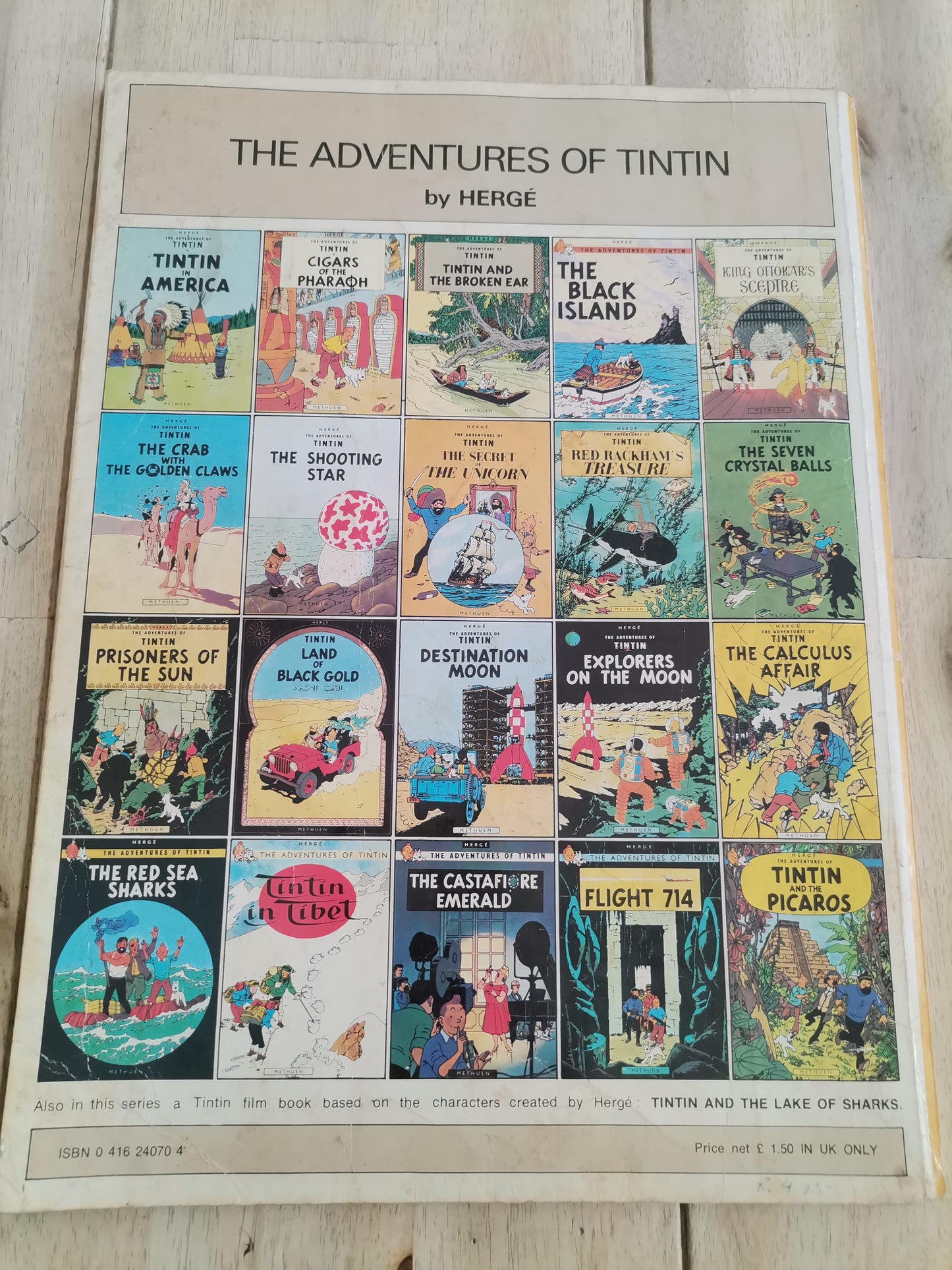 The Adventures Of TinTin The Shooting Star