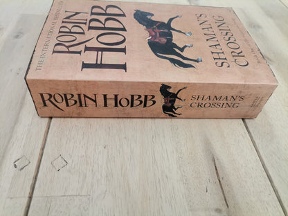 Shaman's Crossing by Robin Hobb, book one of the Soldier's Son trilogy