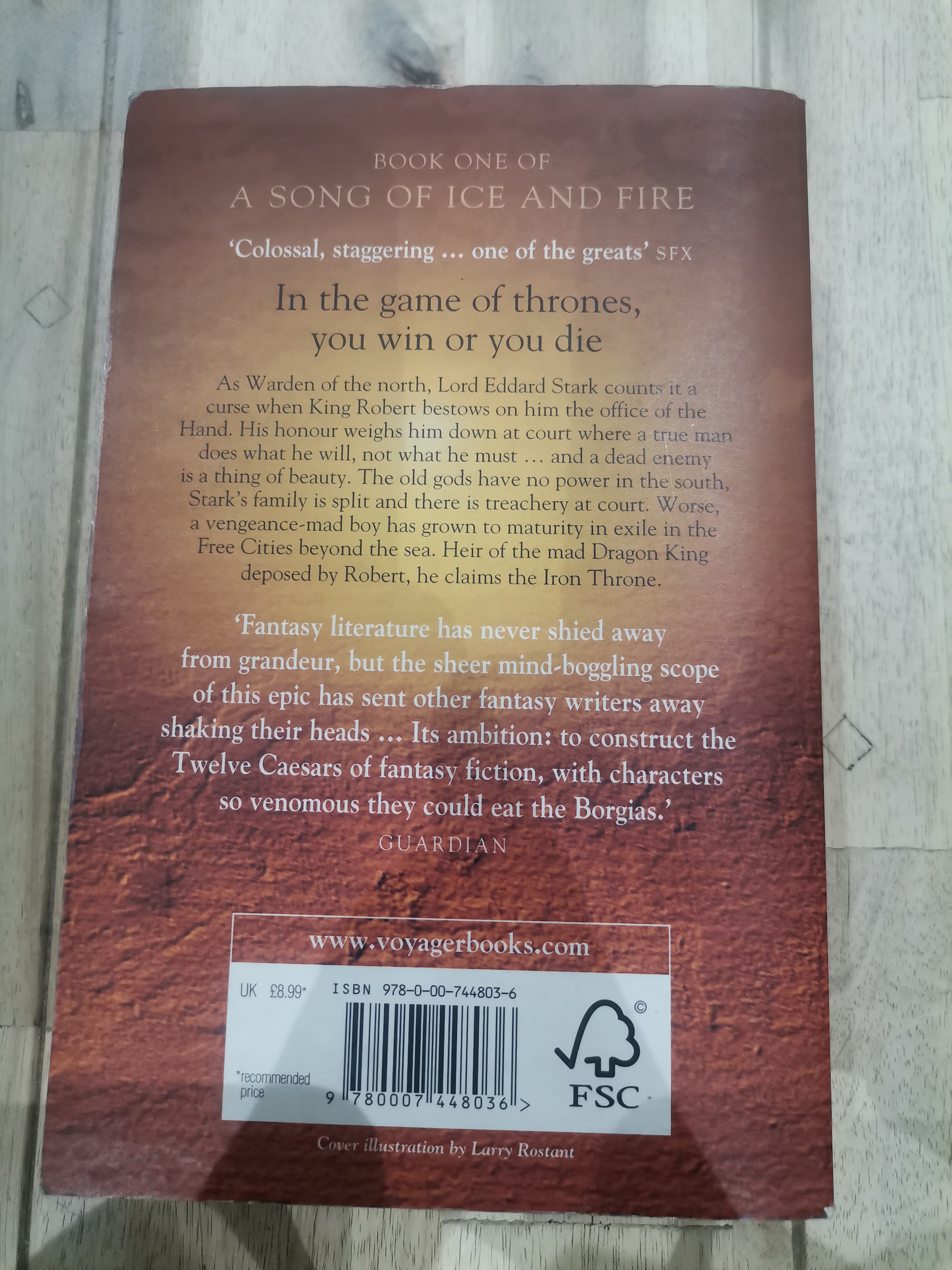 A Game of Thrones by George R.R. Martin