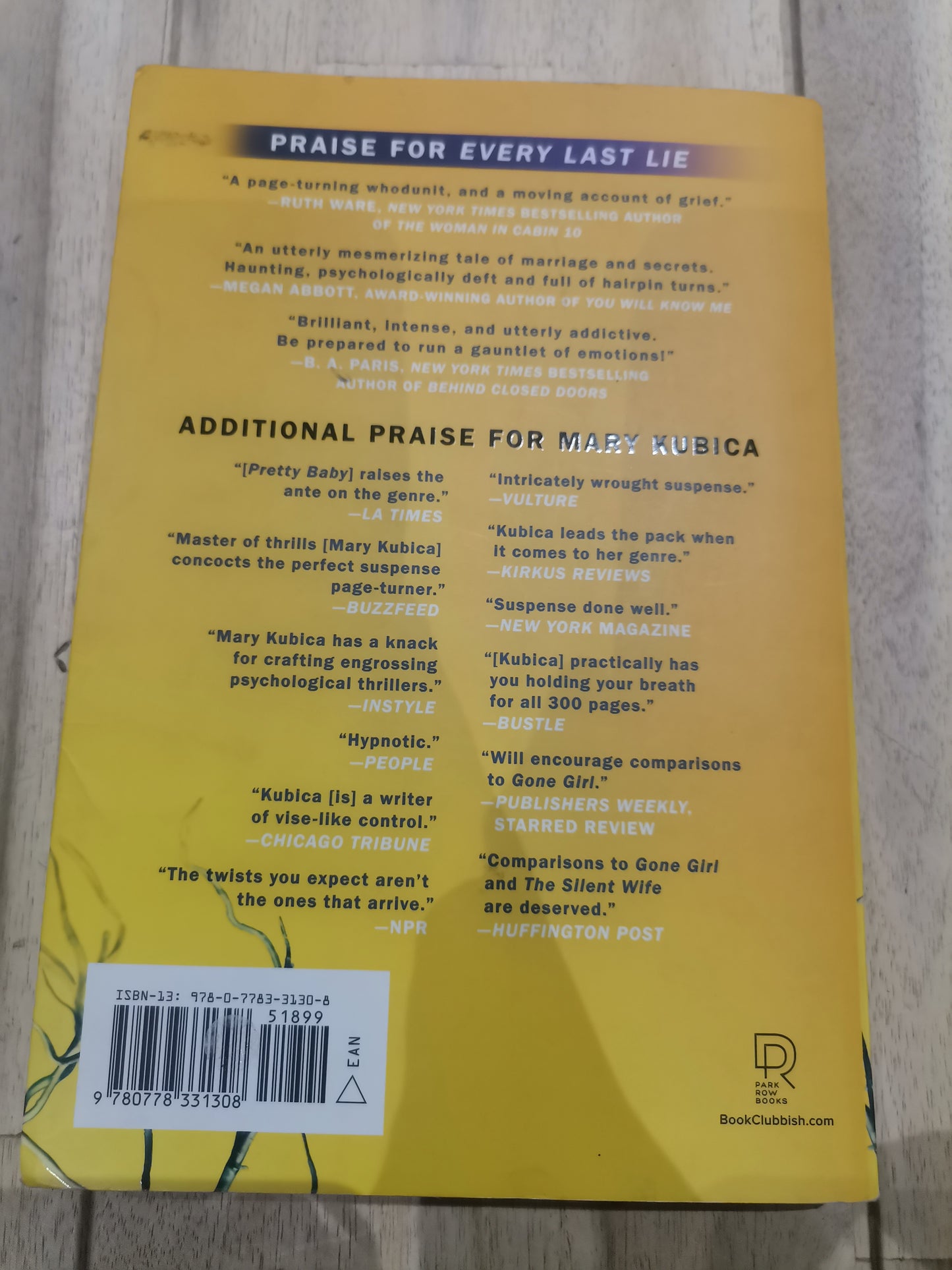 Every Last Lie by Mary Kubica