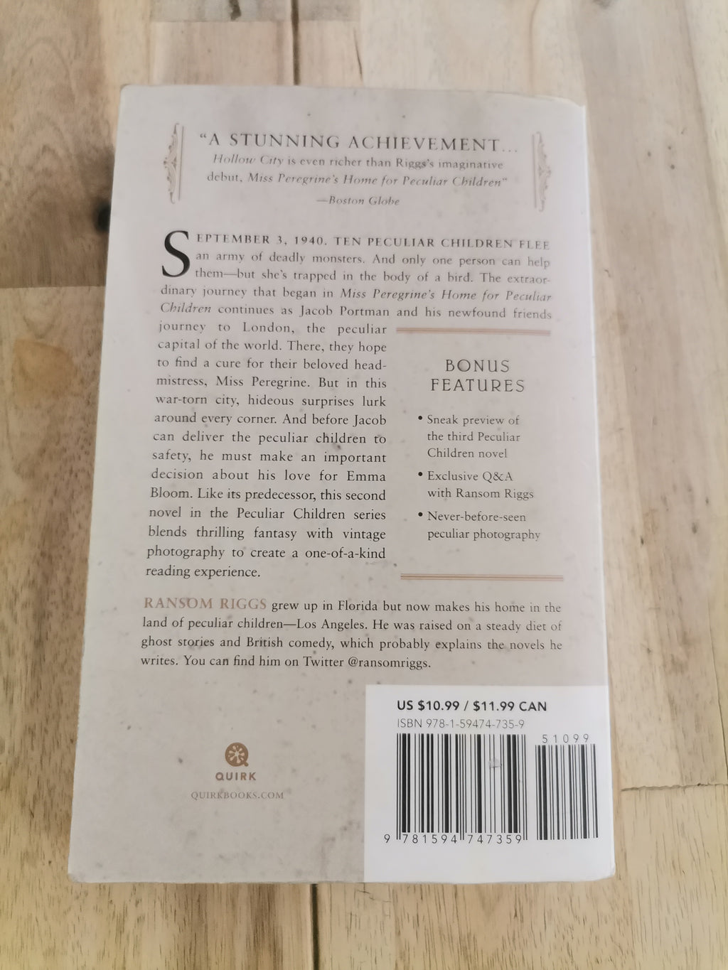 Hollow City by Ransom Riggs