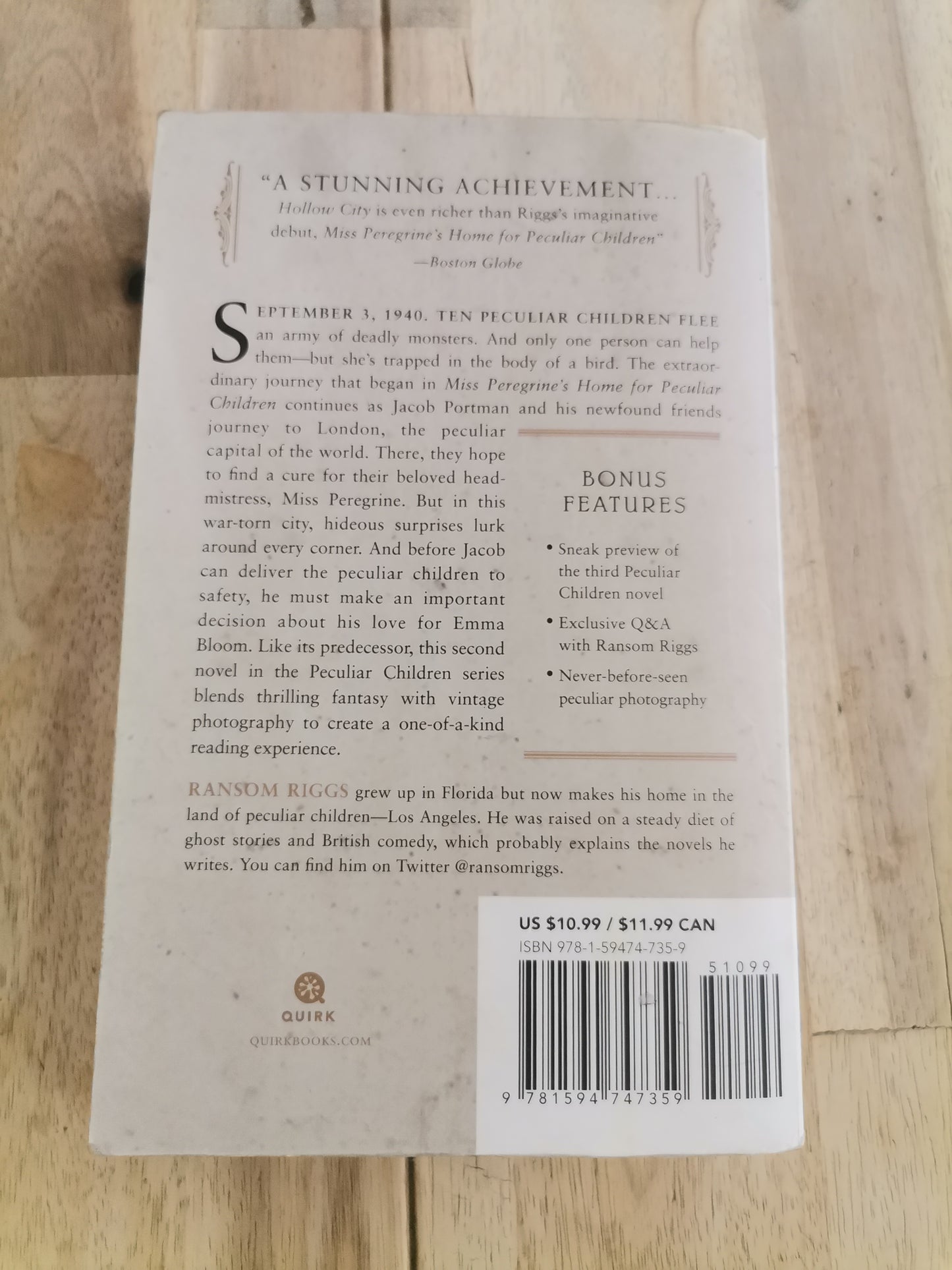 Hollow City by Ransom Riggs