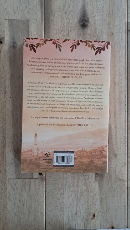 Mornings in Jenin – Susan Abulhawa