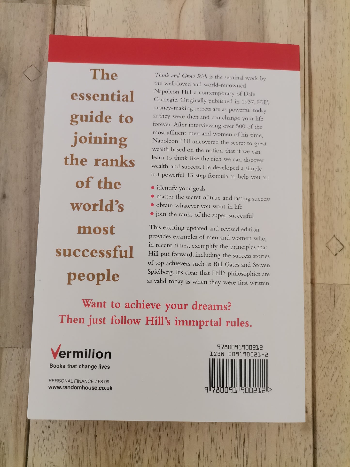 Think and Grow Rich by Napoleon Hill