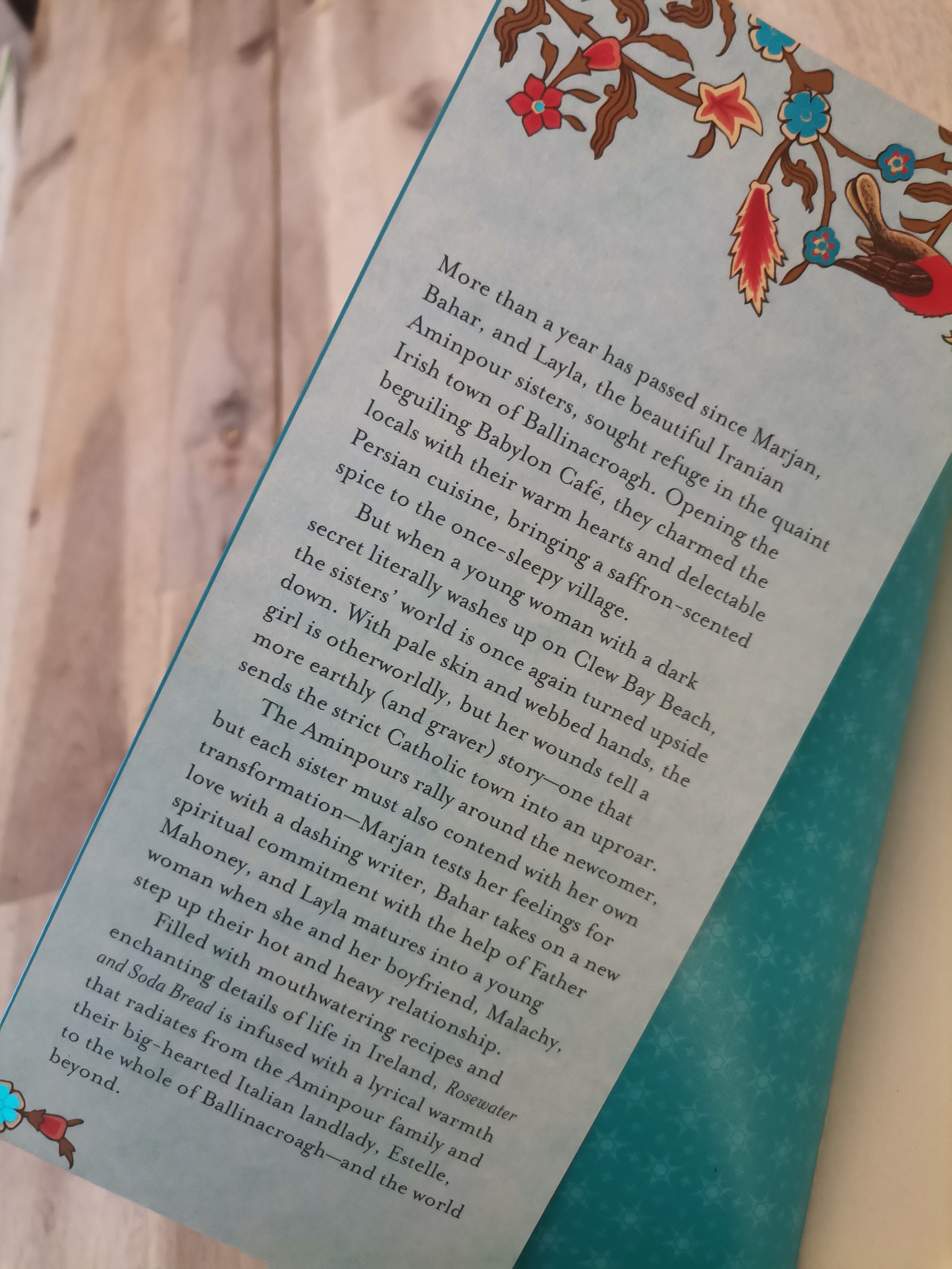 Rose water and soda bread by Masha Mehran.