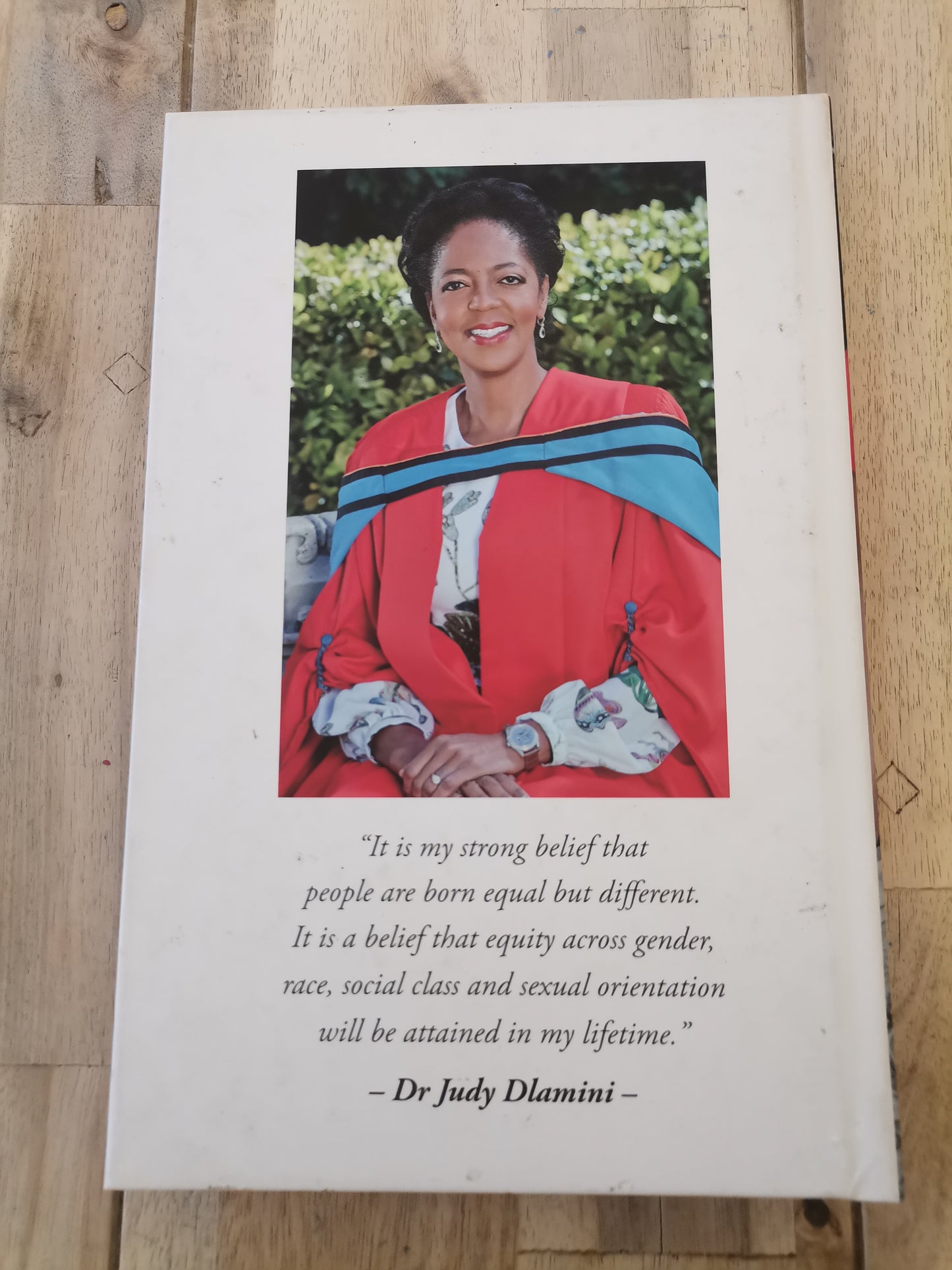 Equal but Different by Dr Judy Dlamini