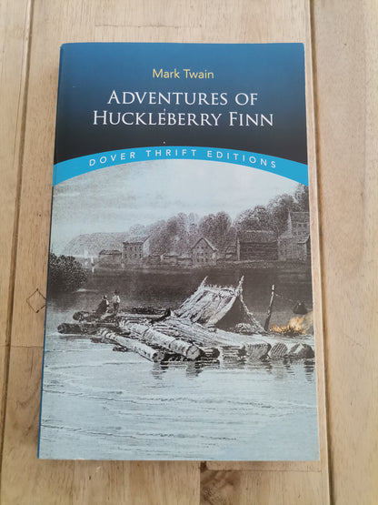 Dover Thrift Editions Adventures Of Huckleberry Finn Mark Twain