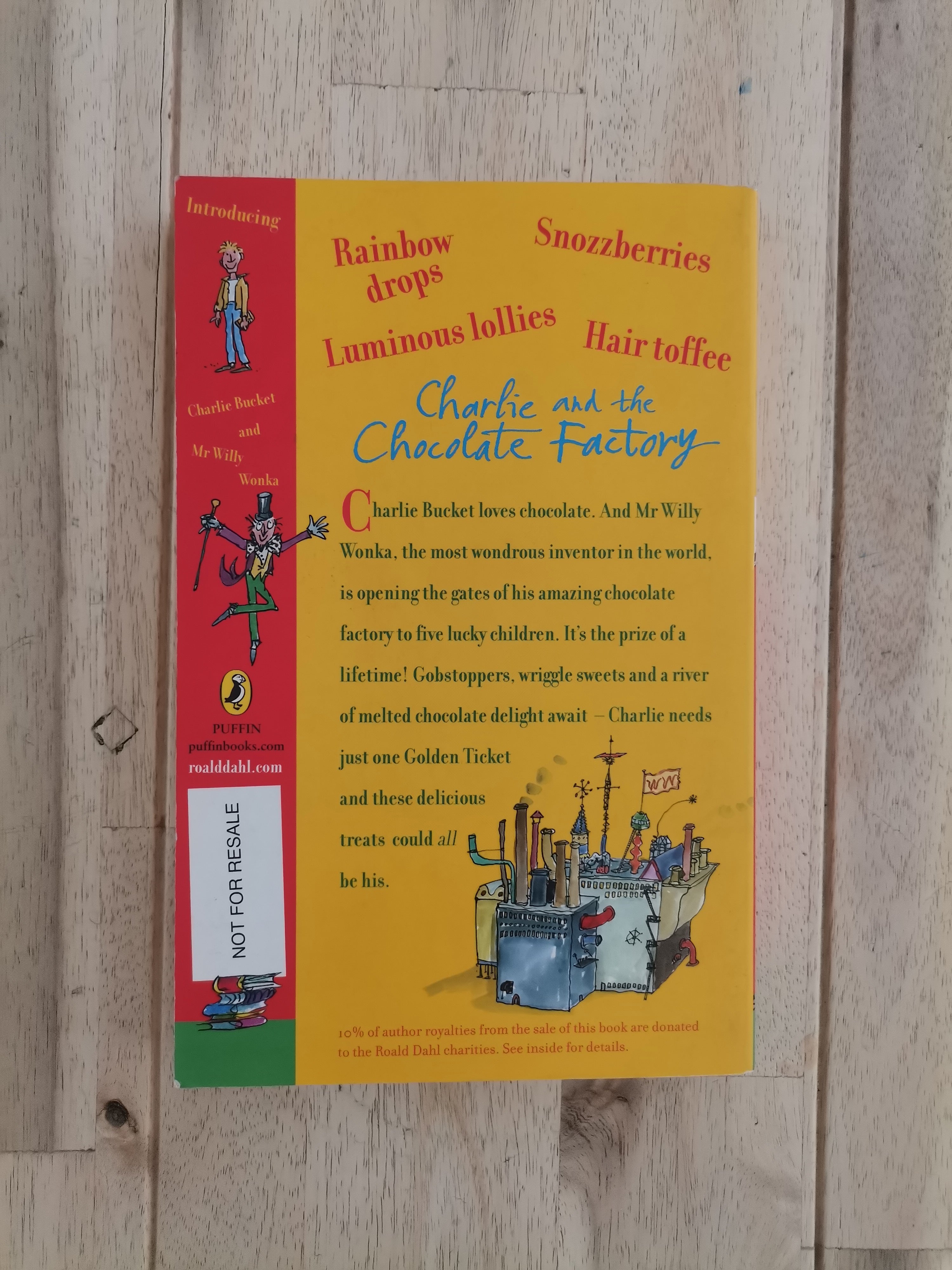 Charlie and the Chocolate Factory – Roald Dahl
