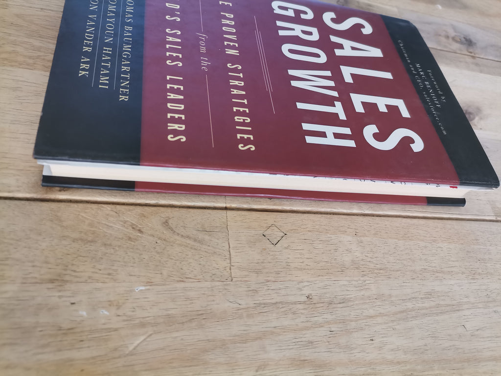 Sales Growth Thomas Baumagartner Homayoun Hatami Jon Vander Ark