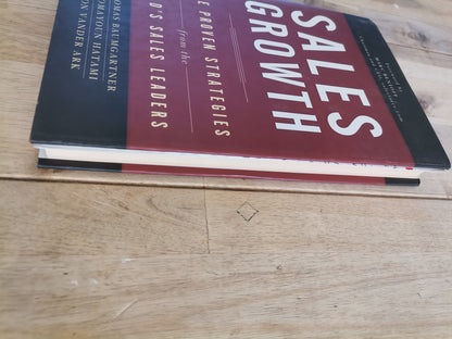 Sales Growth Thomas Baumagartner Homayoun Hatami Jon Vander Ark
