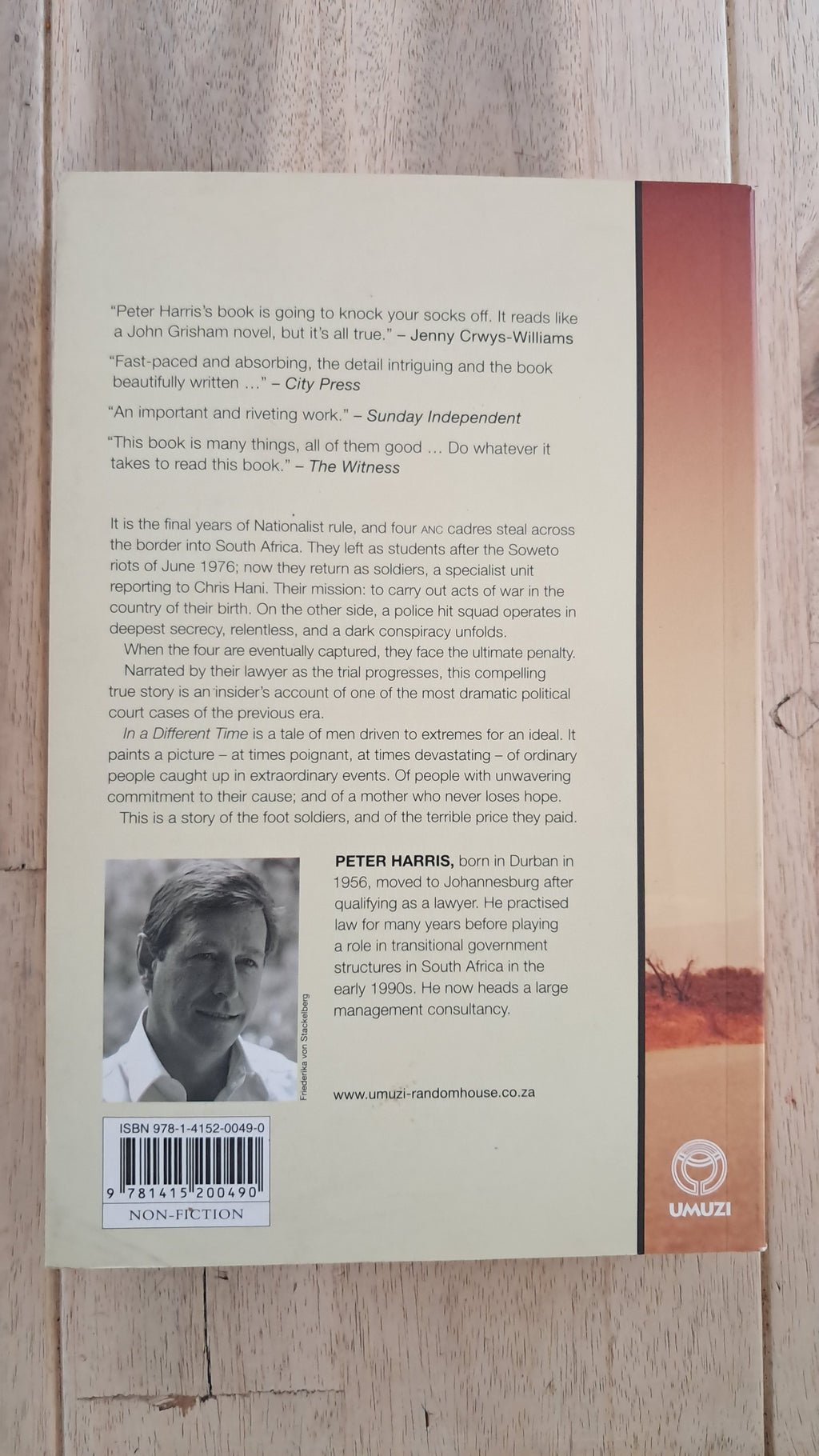 In a Different Time – Peter Harris
