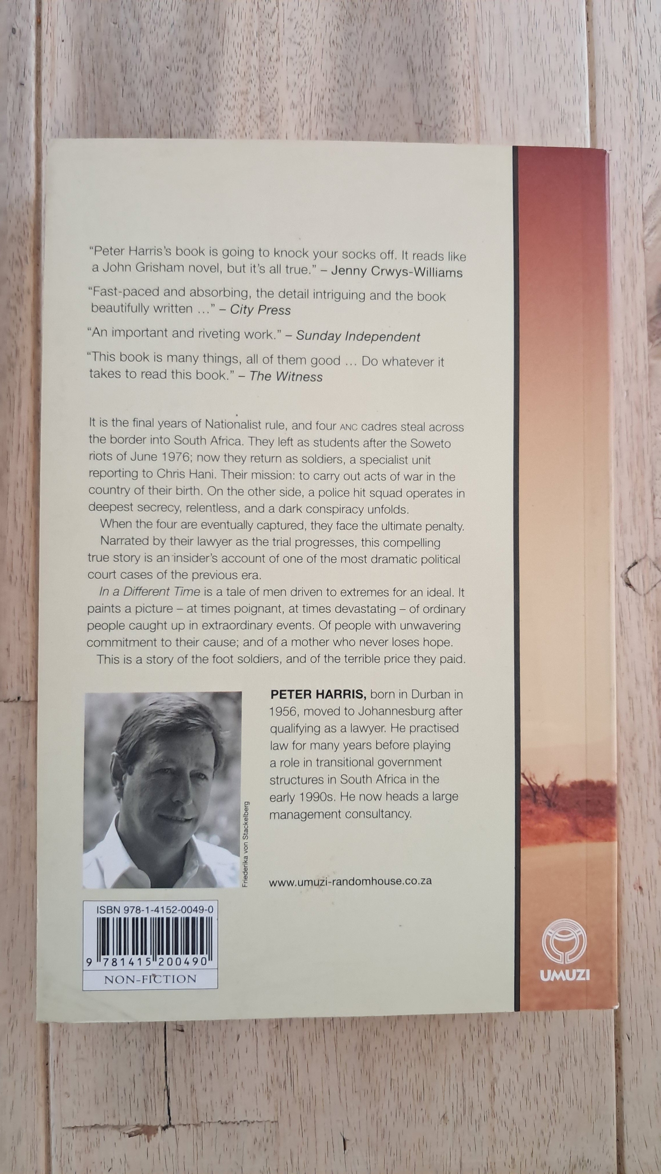 In a Different Time – Peter Harris