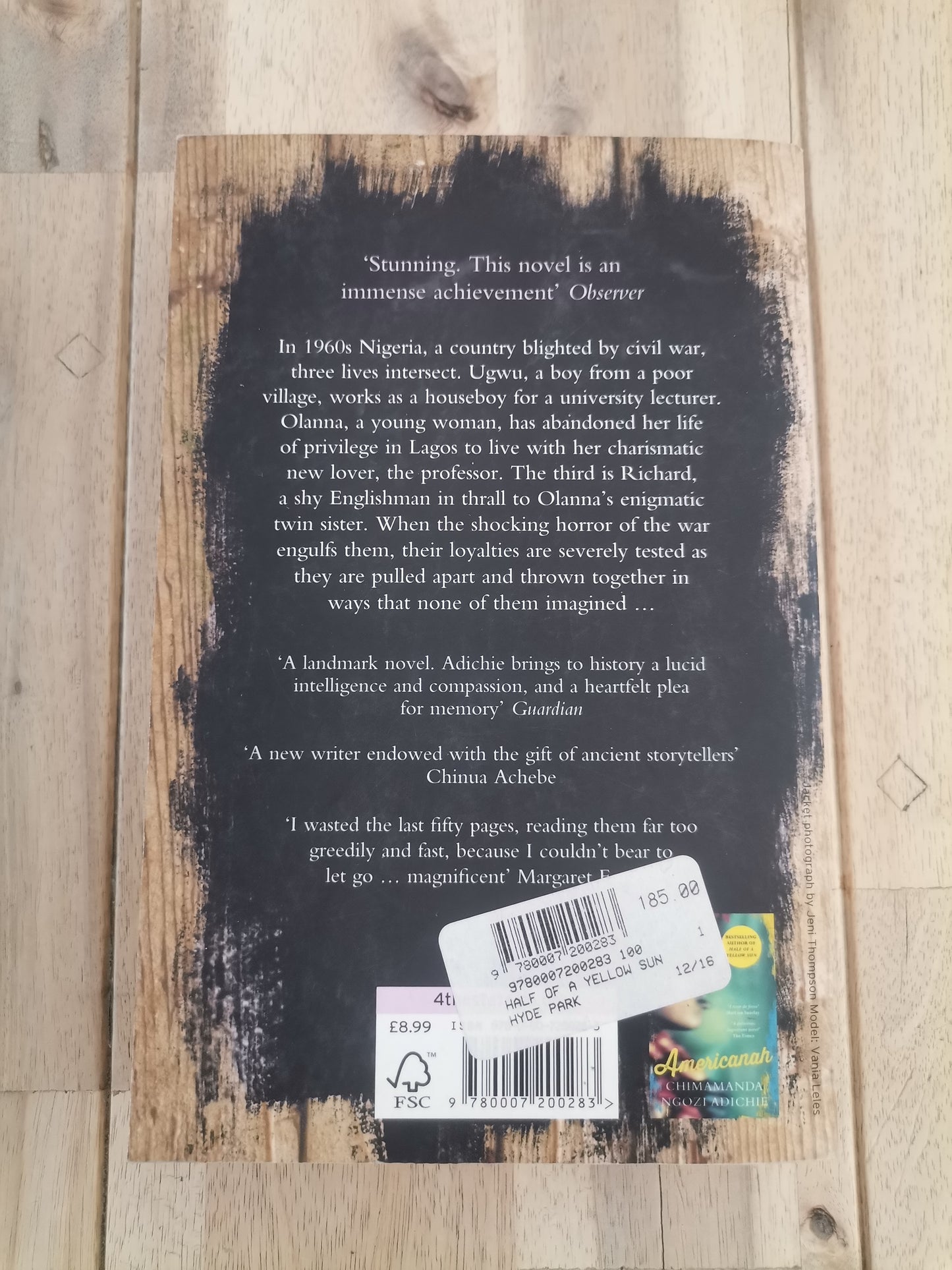 Half of a Yellow Sun - Chimamanda Ngozi Adichie