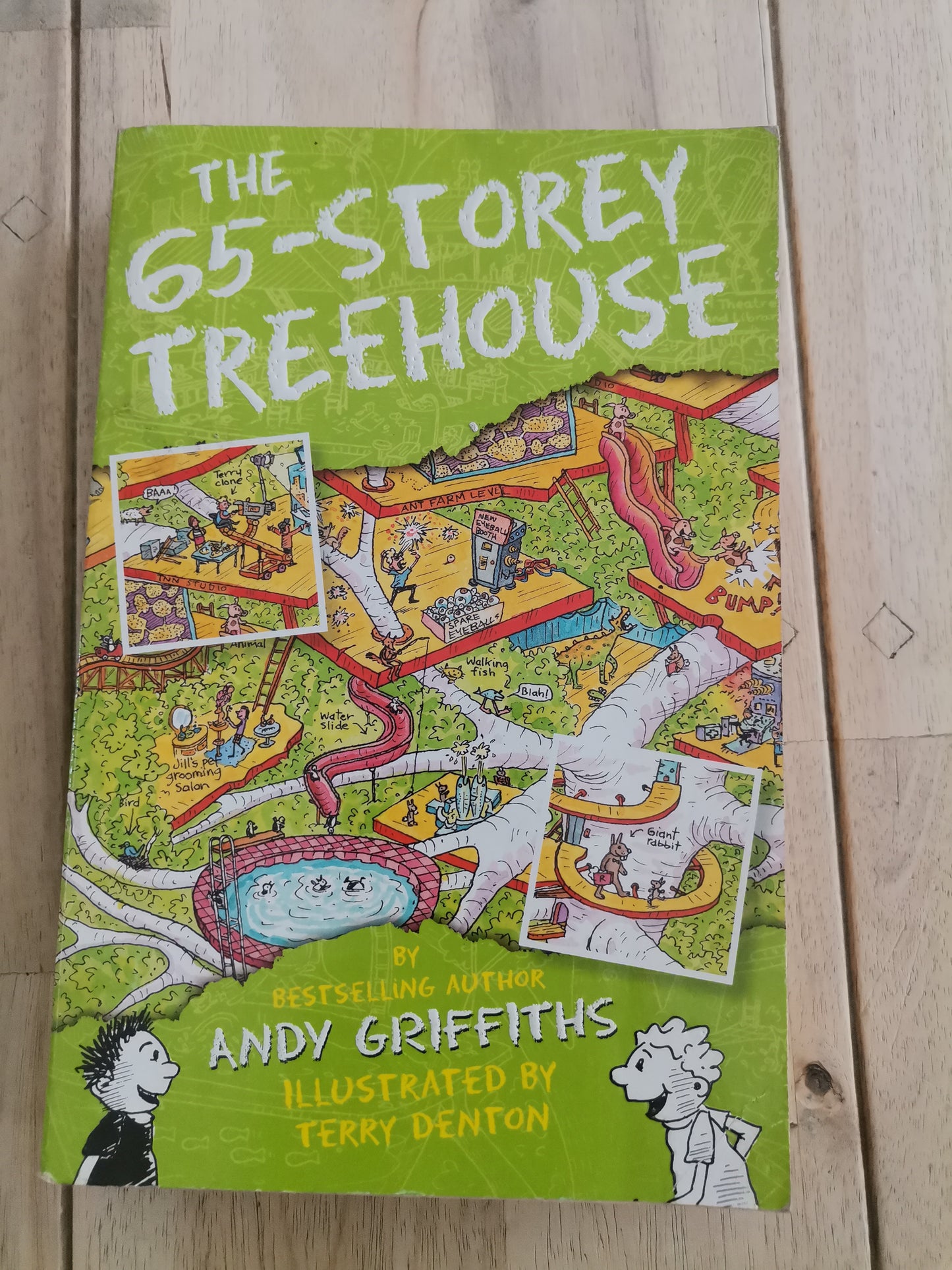 The 65 Storey Treehouse by Andy Griffiths and Terry Denton