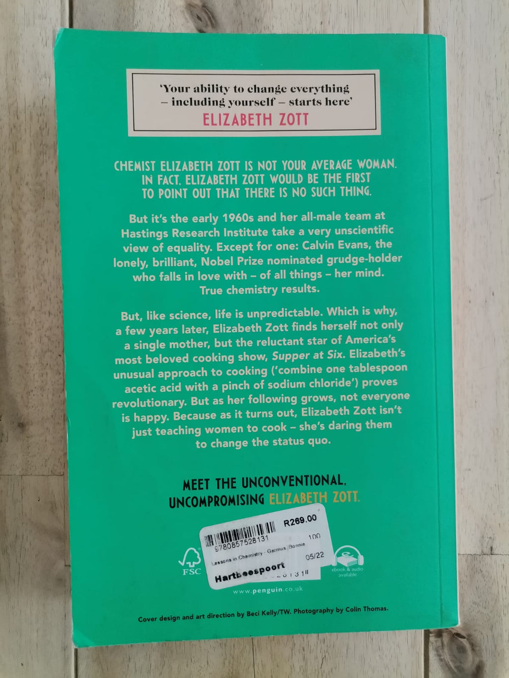 Lessons in Chemistry – Bonnie Garmus
