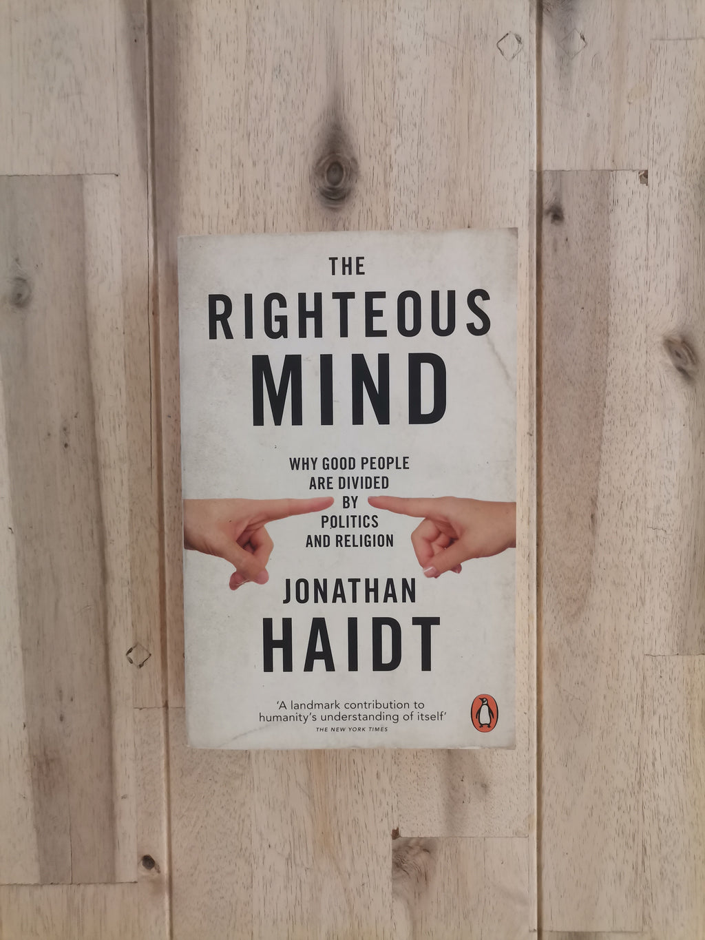 The Righteous Mind – Jonathan Haidt