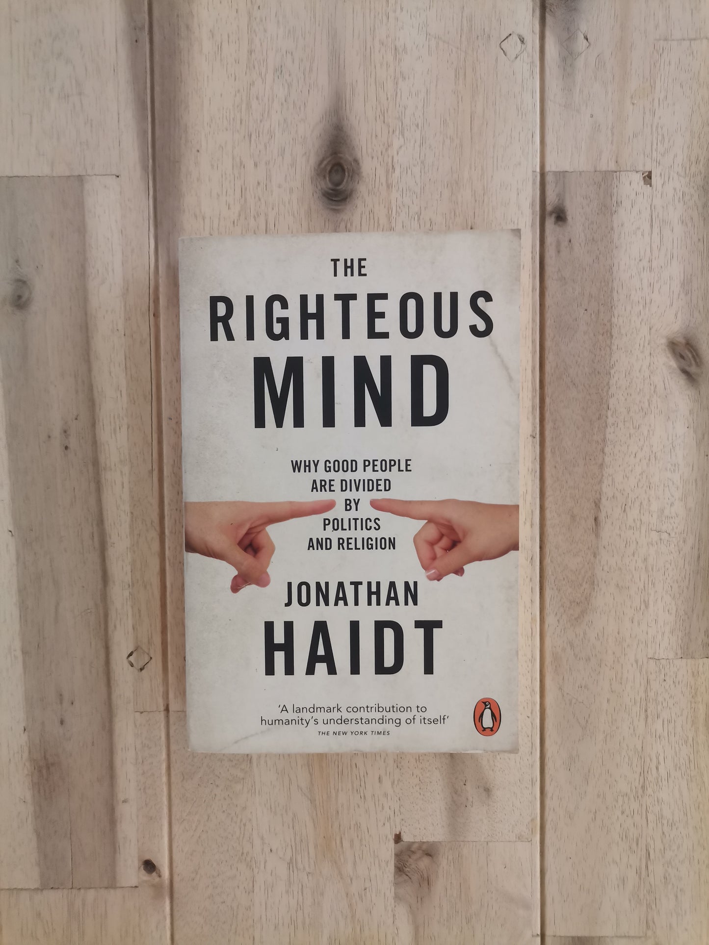 The Righteous Mind – Jonathan Haidt