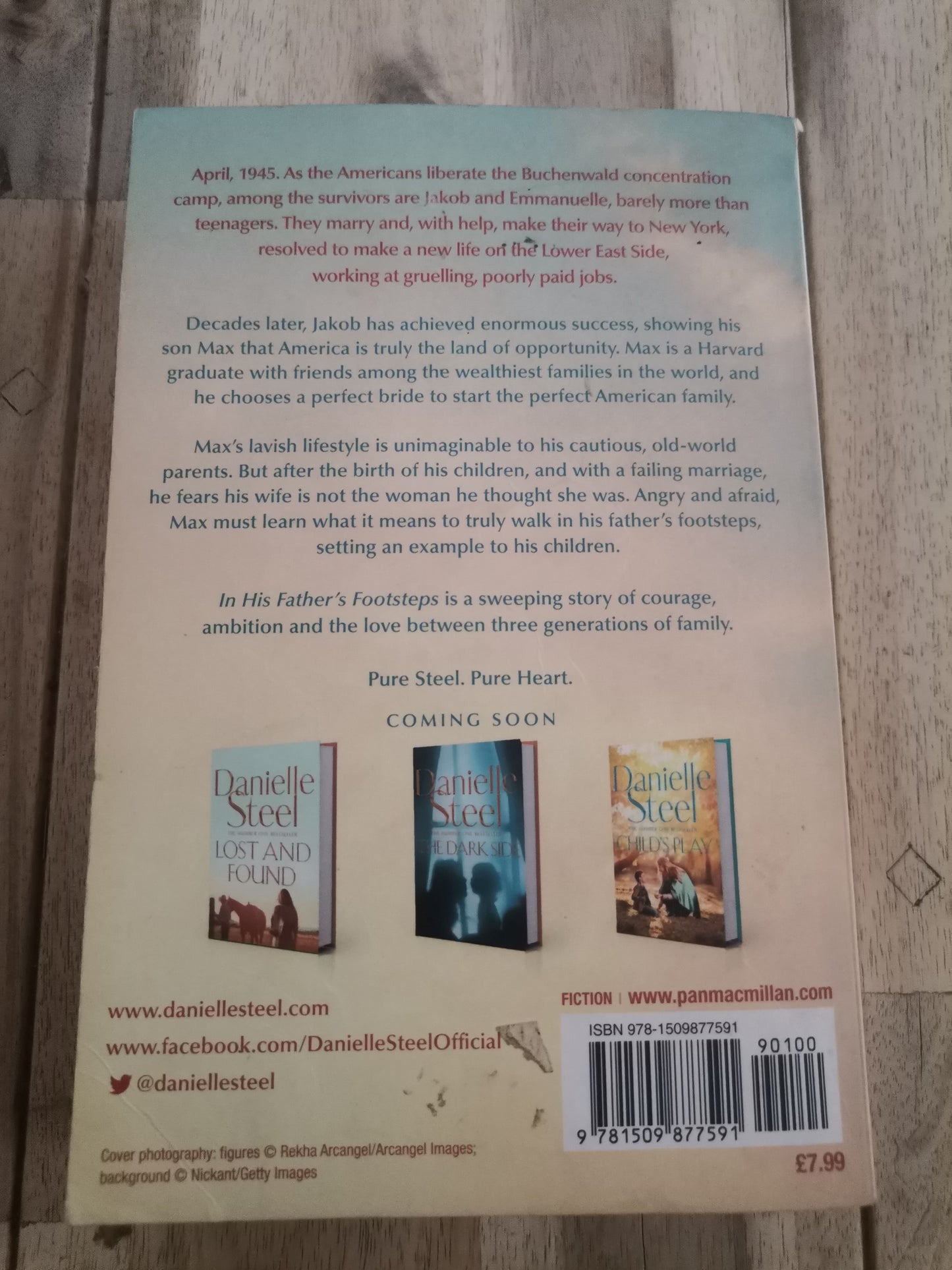 In His Footsteps by Danielle Steel