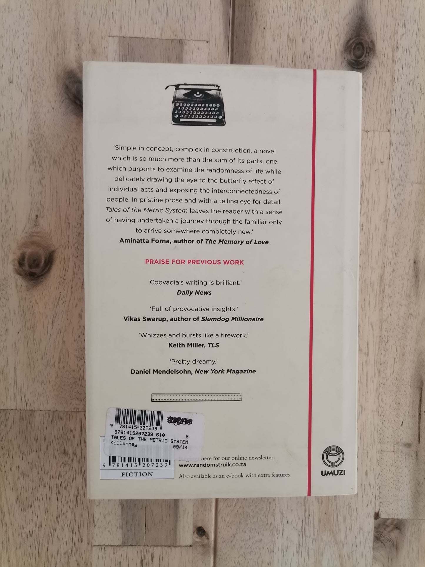 Tales of the Metric System – Imraan Coovadia