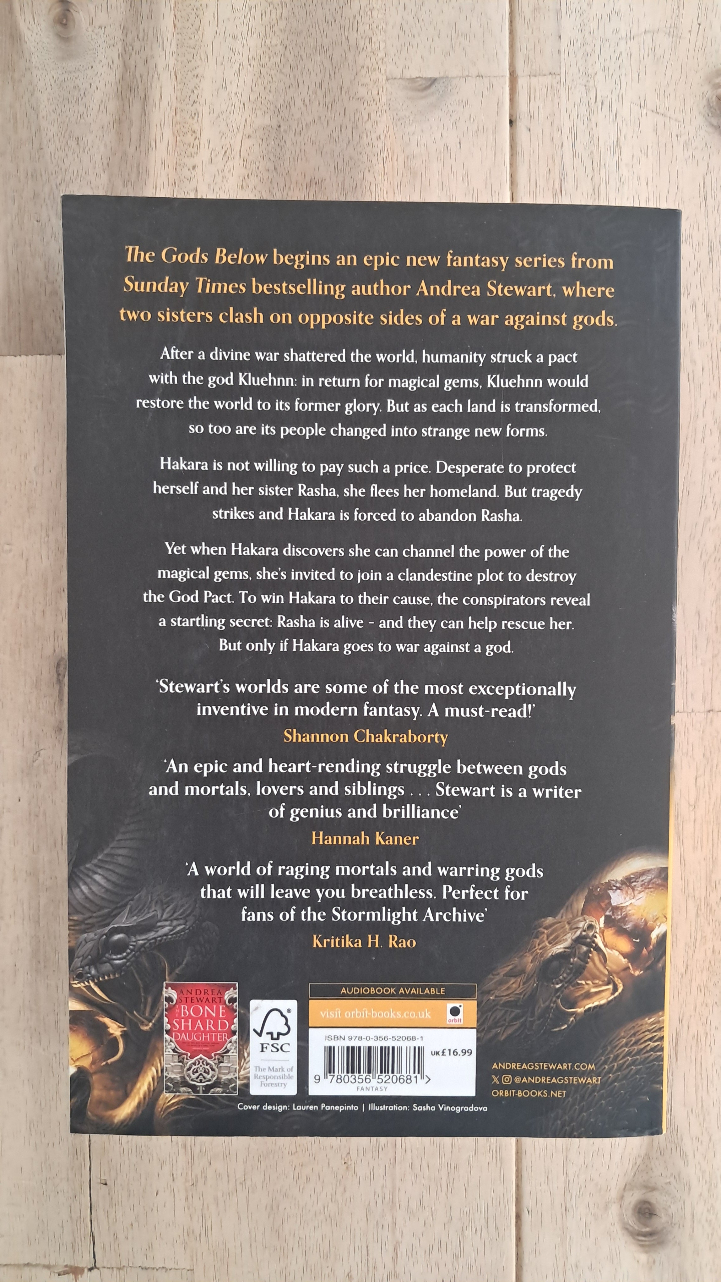 The Gods Below – Andrea Stewart