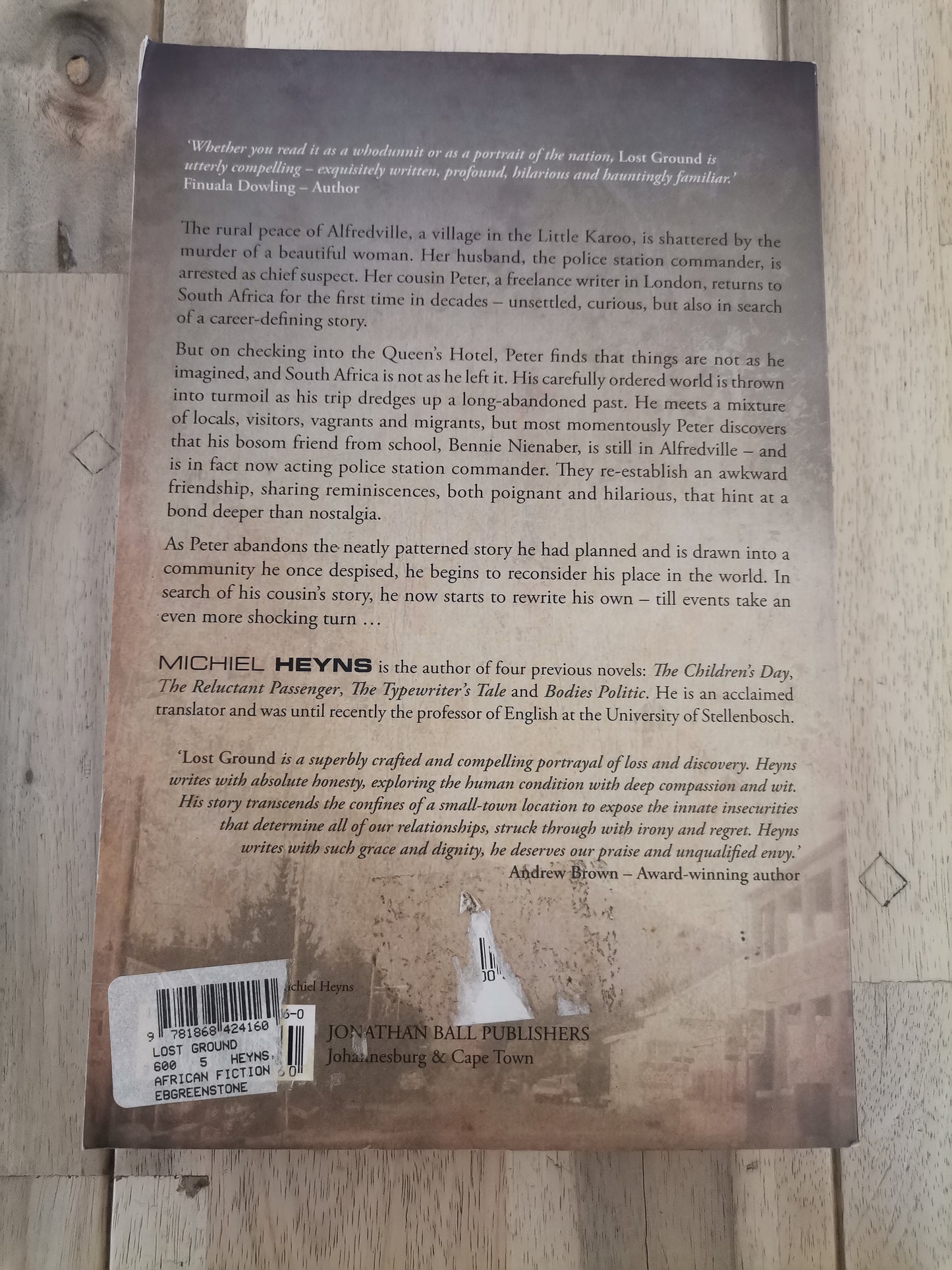 Lost Ground - Michiel Heyns